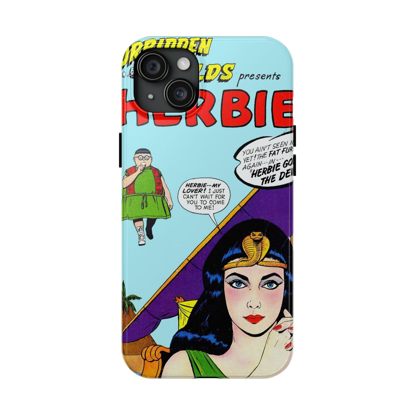 Vintage Forbidden Worlds Comic Art Phone Case - Old School Male 