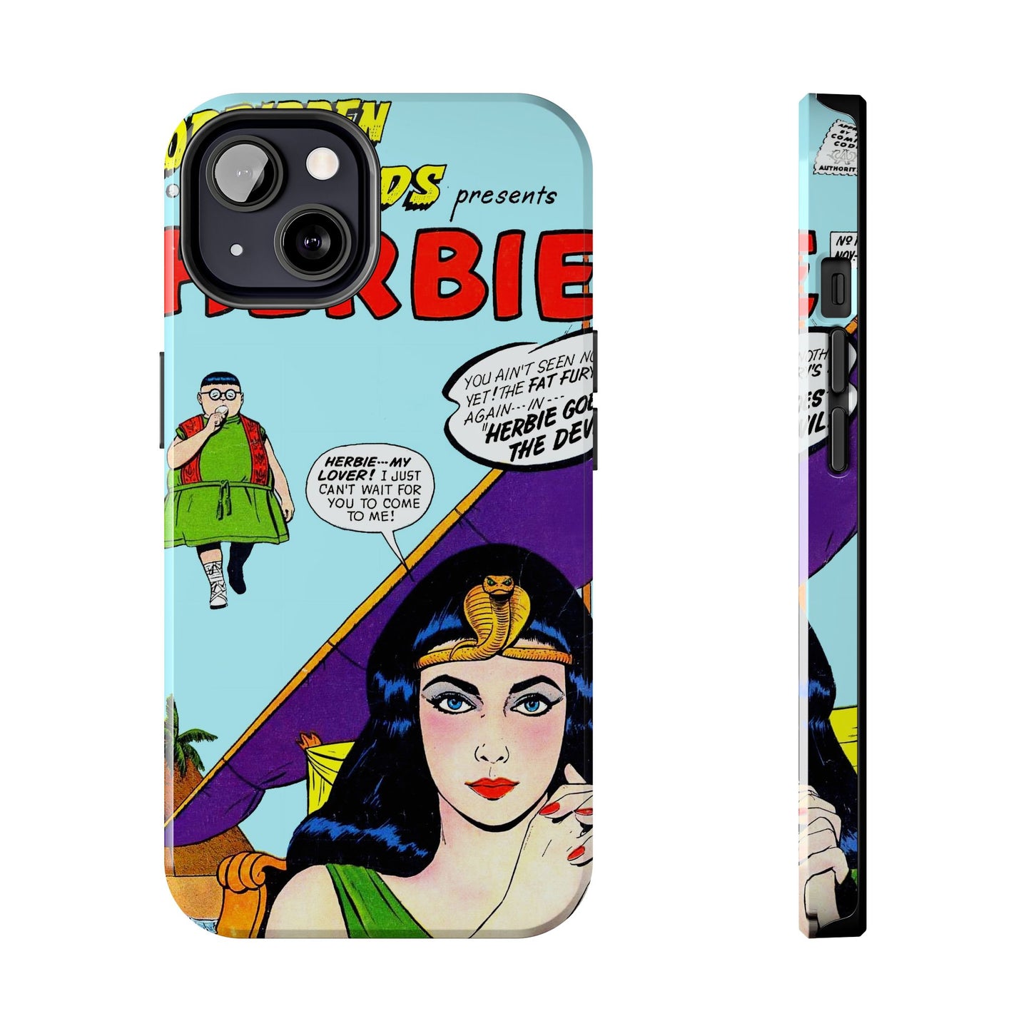 Vintage Forbidden Worlds Comic Art Phone Case - Old School Male 