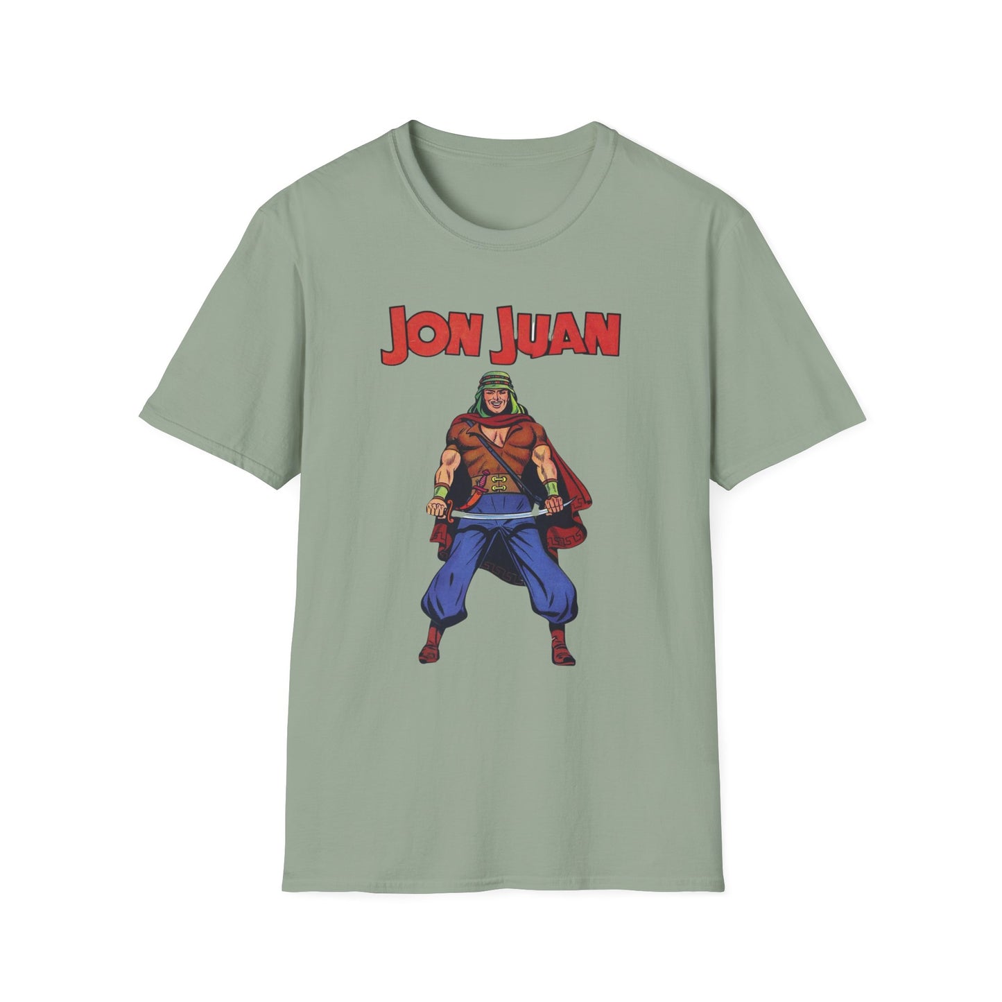 Vintage Jon Juan Comic Character T-Shirt - Soft Unisex Tee for Retro Style Enthusiasts