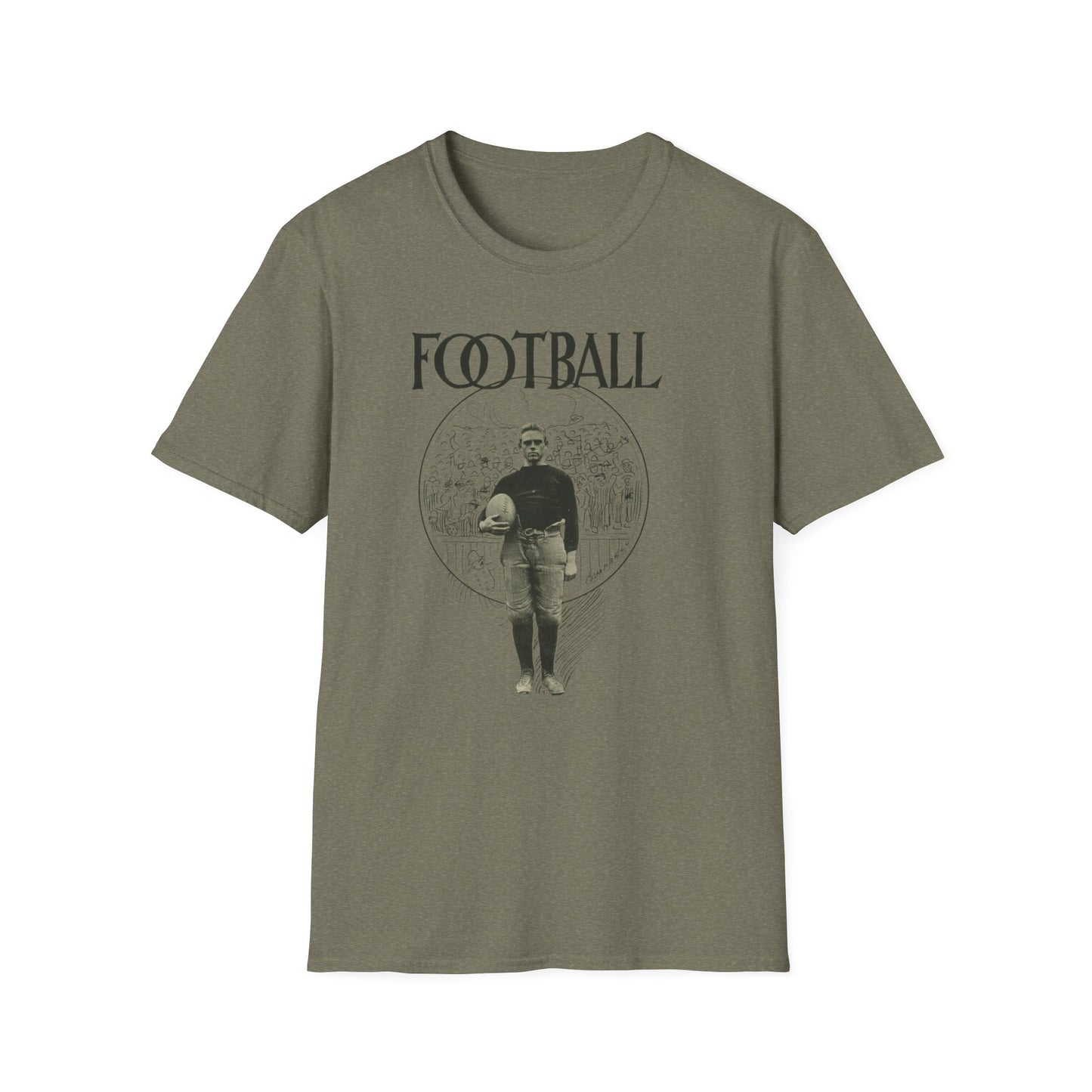 Score Big With Our Vintage Football Tee - Unisex Comfort For Game Day and Retro Vibes!