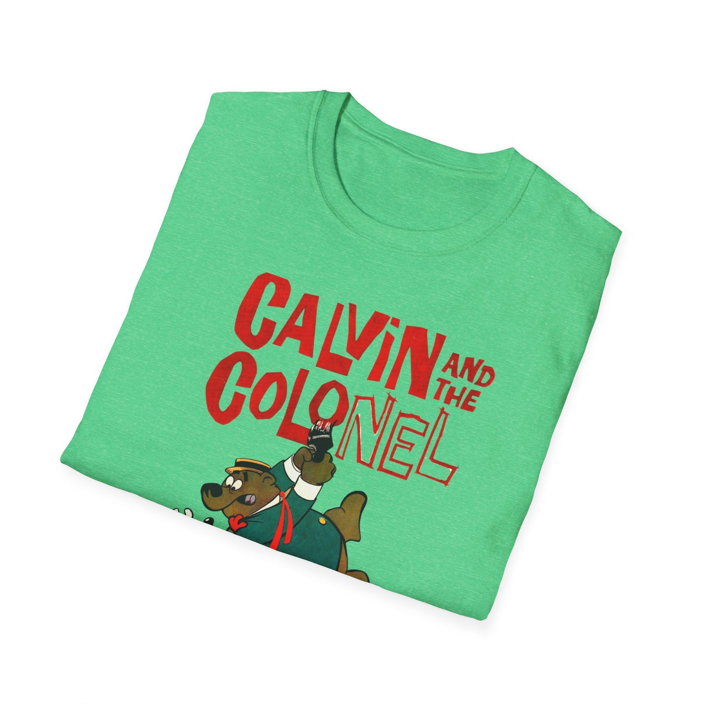 Retro Calvin and the Colonel Comic Characters T-Shirt