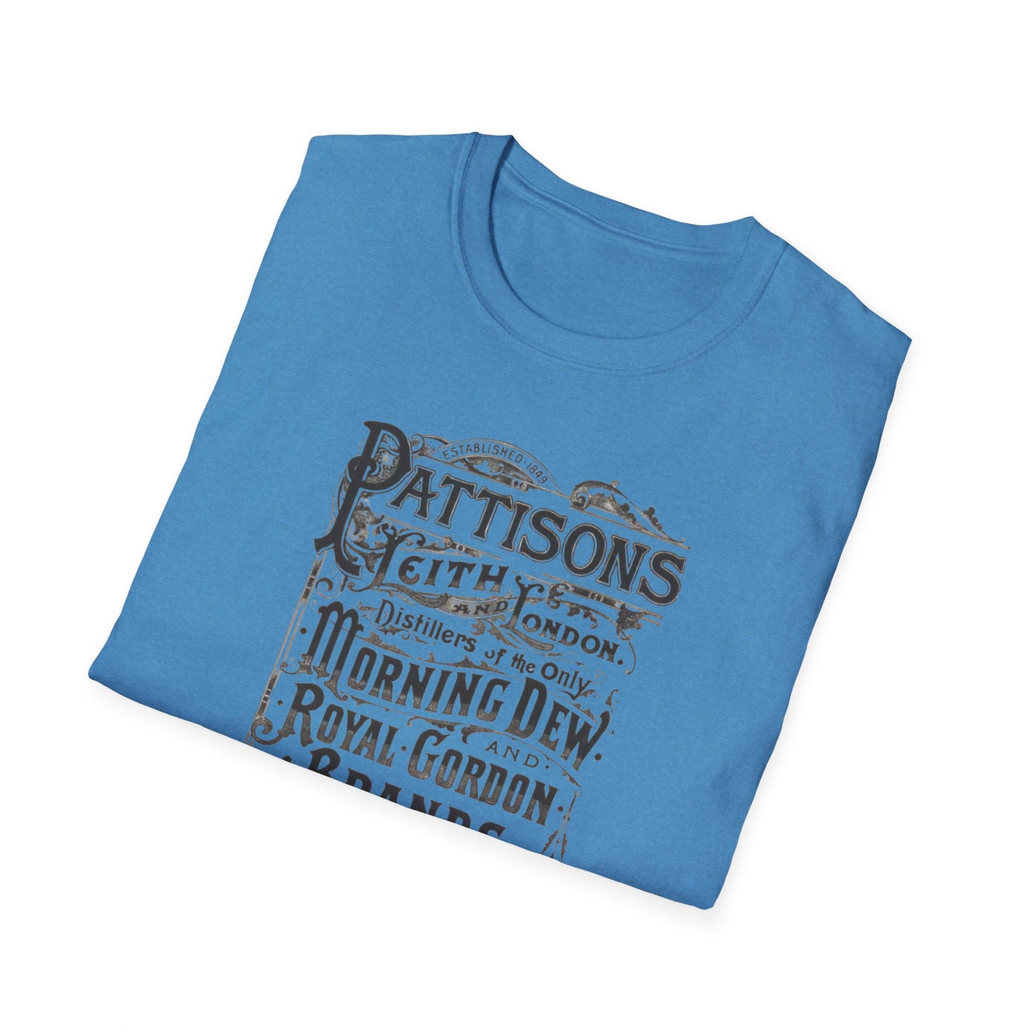 Pattison's Whiskey Graphic T-Shirt - Unisex Vintage Style Tee for Whiskey Lovers