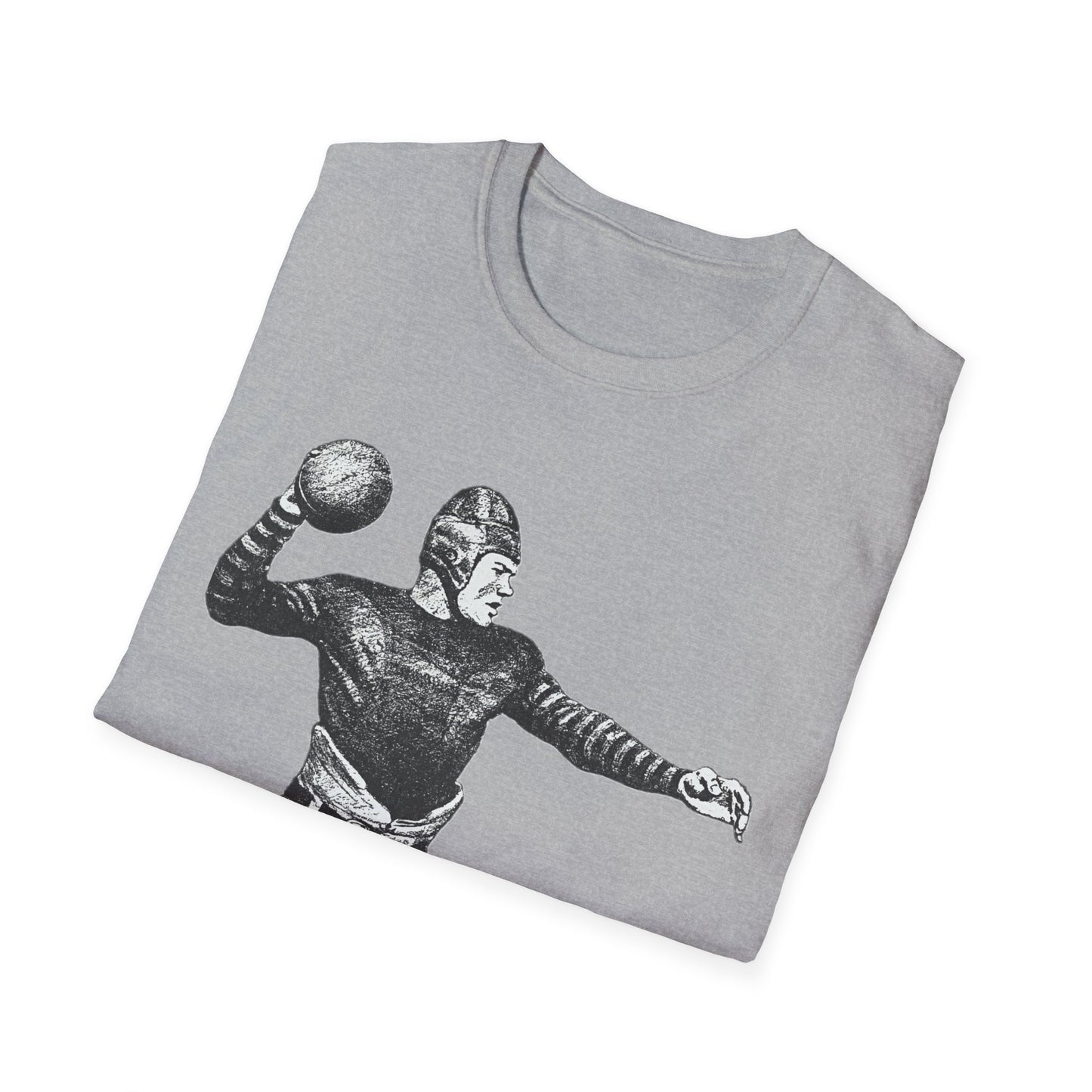 Retro Brick Muller Football Player Tee