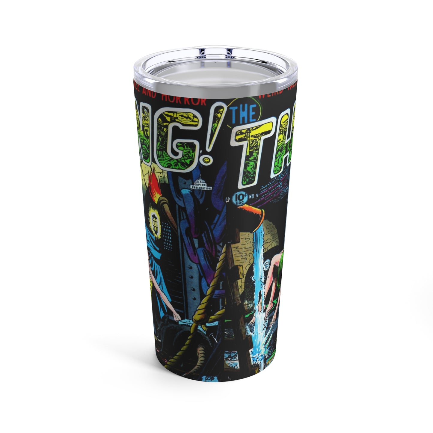 Vintage Comic Art Insulated Tumbler 20oz