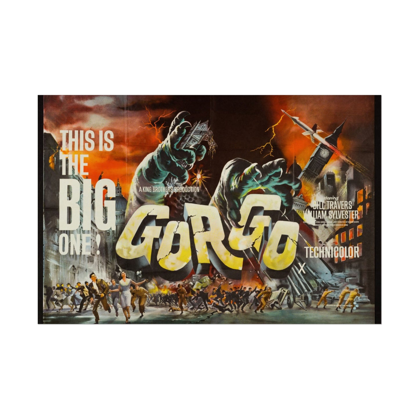 Poster Print - Gorgo Classic Film Poster