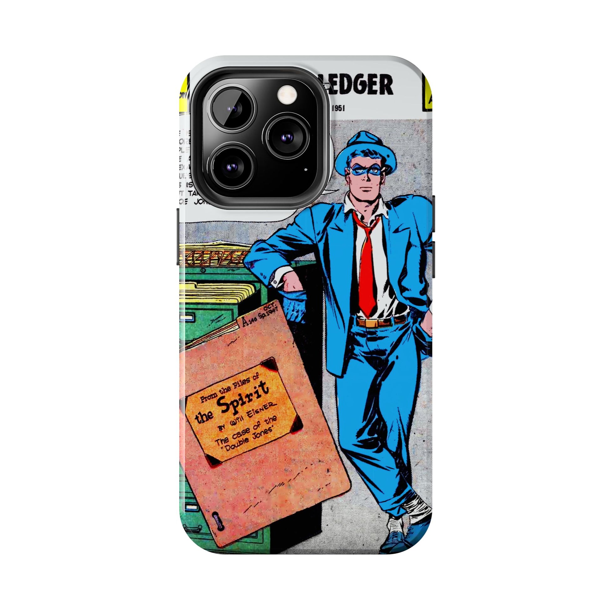 Vintage Spirit Comic Cover Durable Phone Cases - Old School Male 