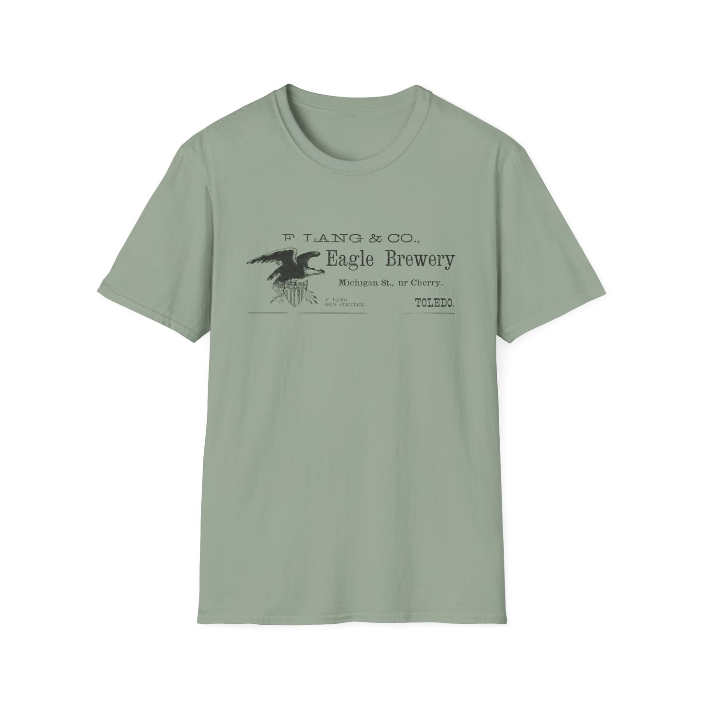 Vintage Eagle Brewery T-Shirt - 100% Cotton, Classic Fit, Perfect for Beer Lovers & Casual Outings