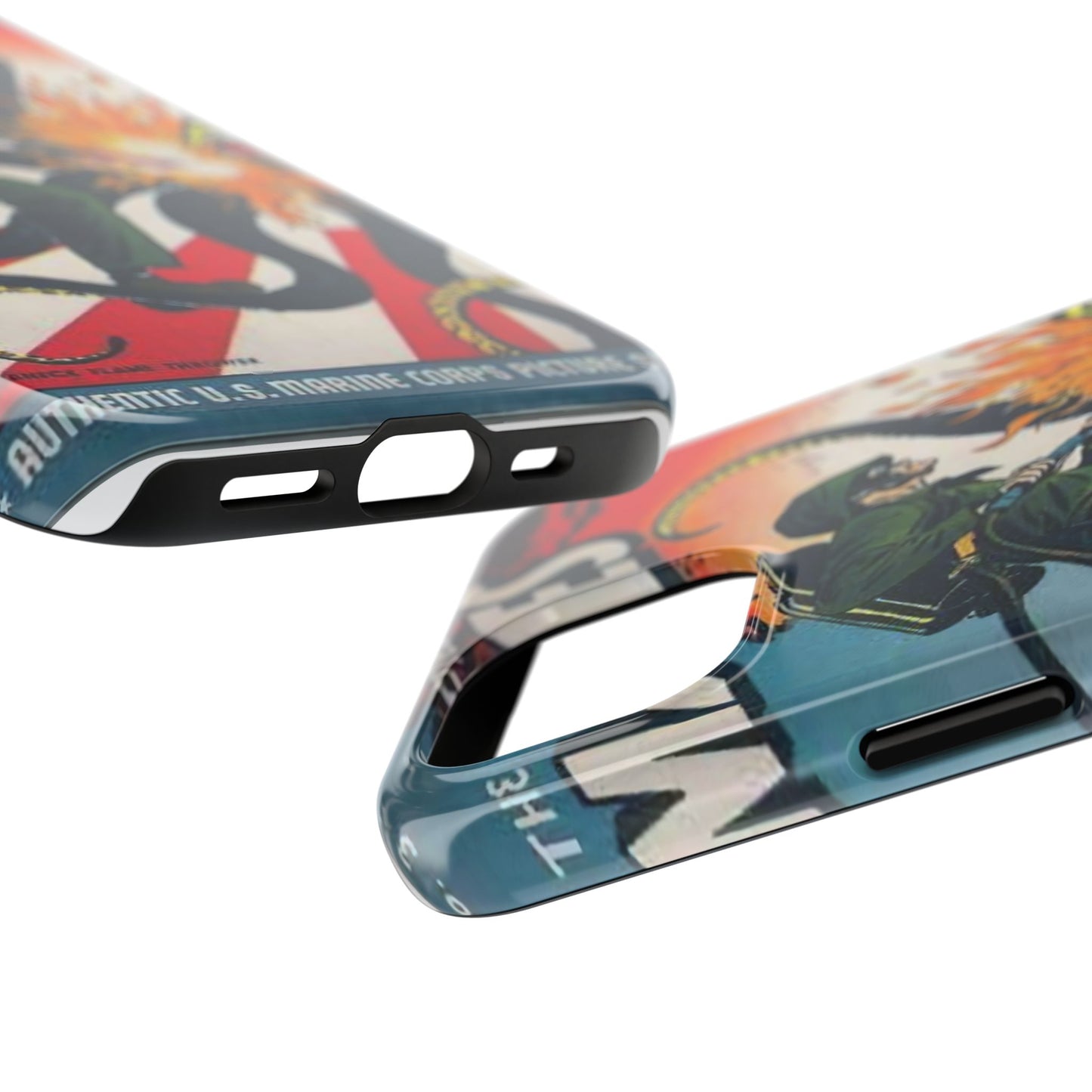 Vintage Marine-Themed Tough Phone Cases for Ultimate Protection