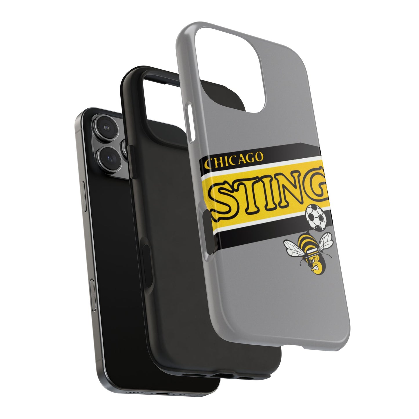 Vintage Chicago Sting Soccer Team Logo Durable Phone Cases