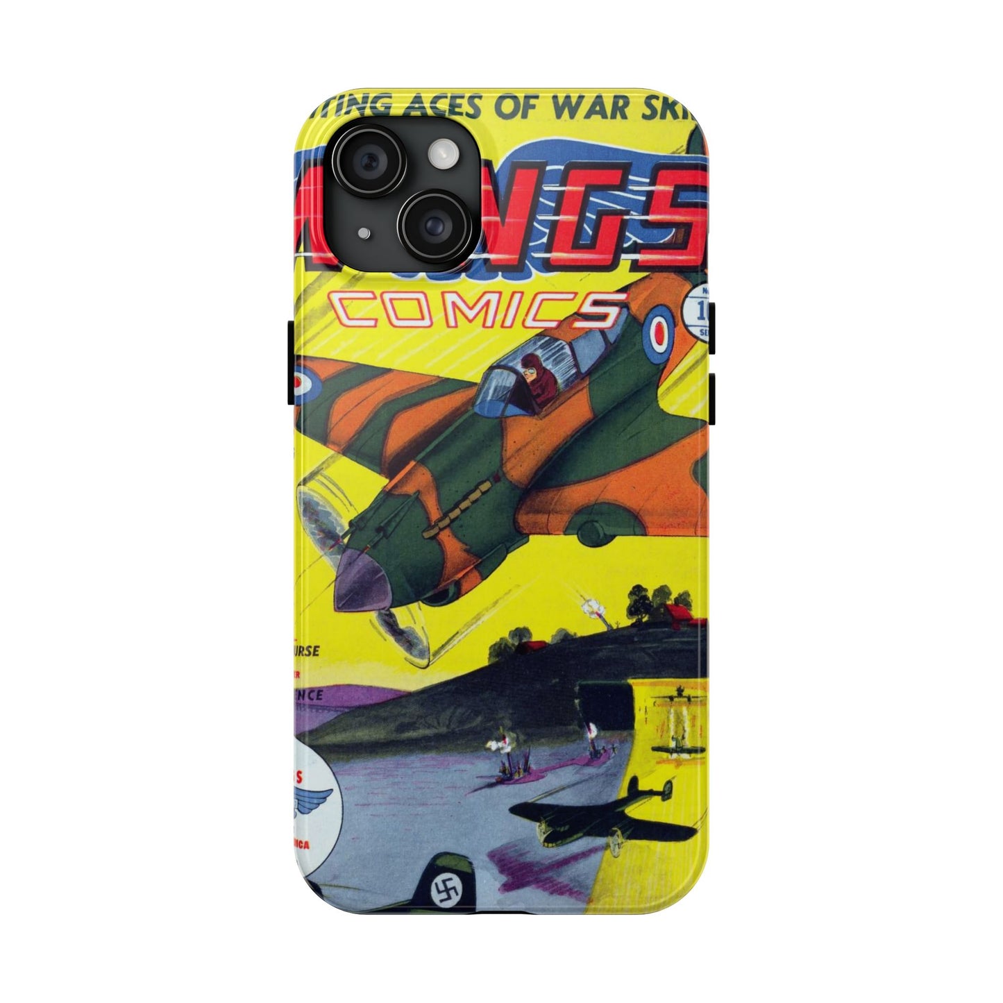 Vintage Comic Book Art Tough Phone Cases - Old School Male 