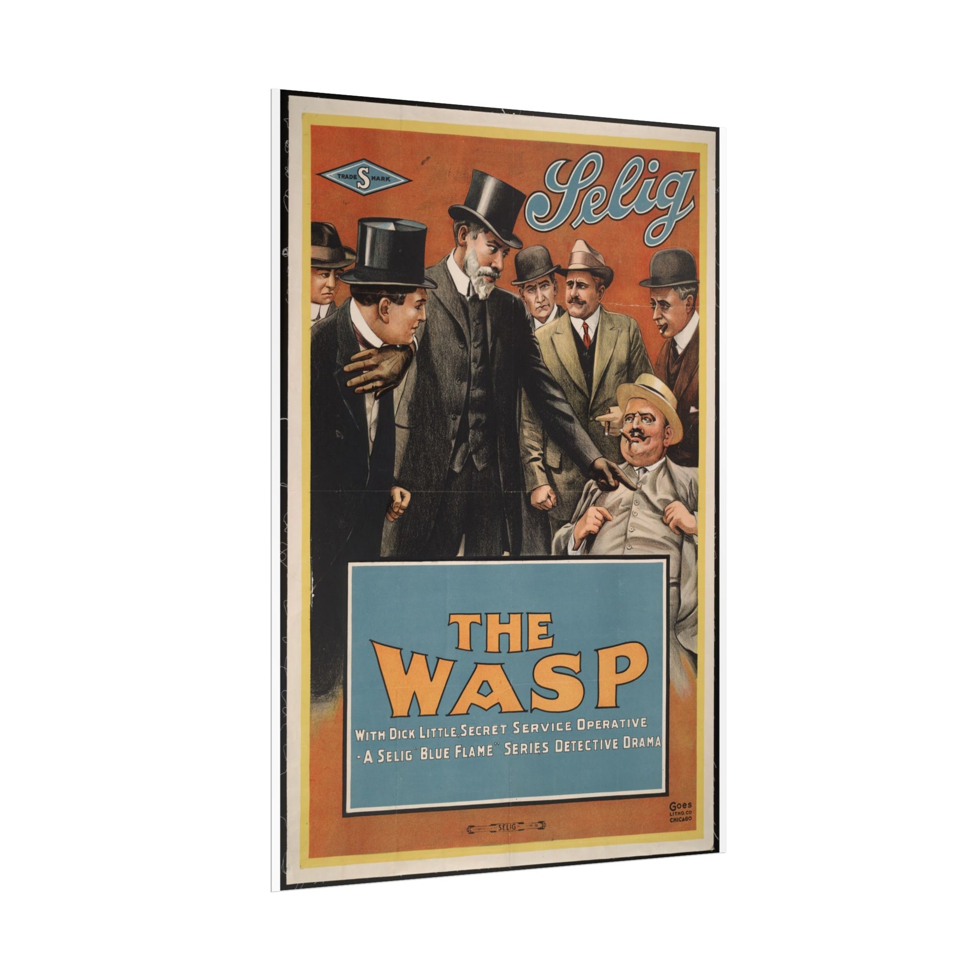 The Wasp Vintage Movie Poster - Old School Male 