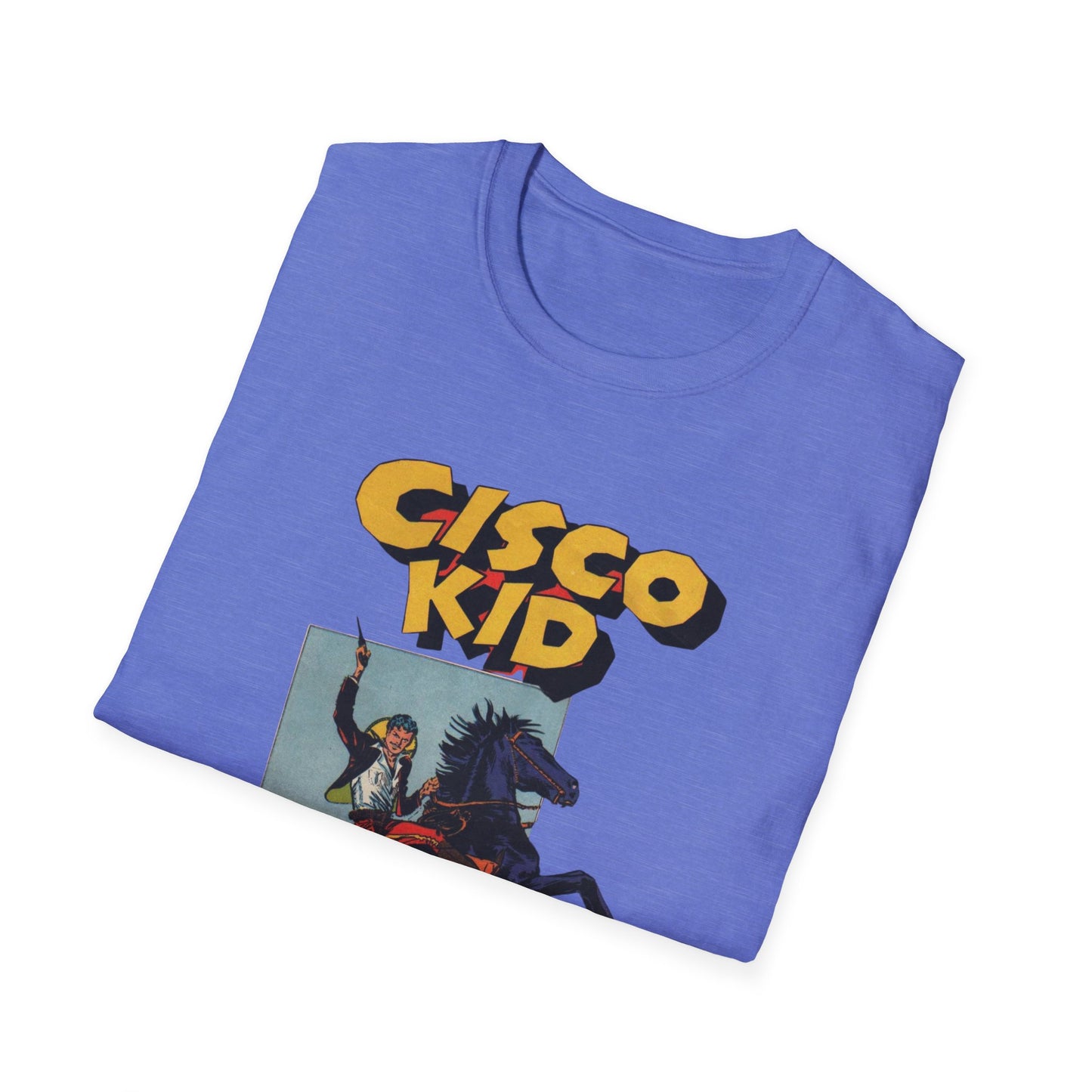 Retro Cisco Kid Comic Book T-Shirt - 100% Cotton, Classic Fit, Perfect for Comic Fans!