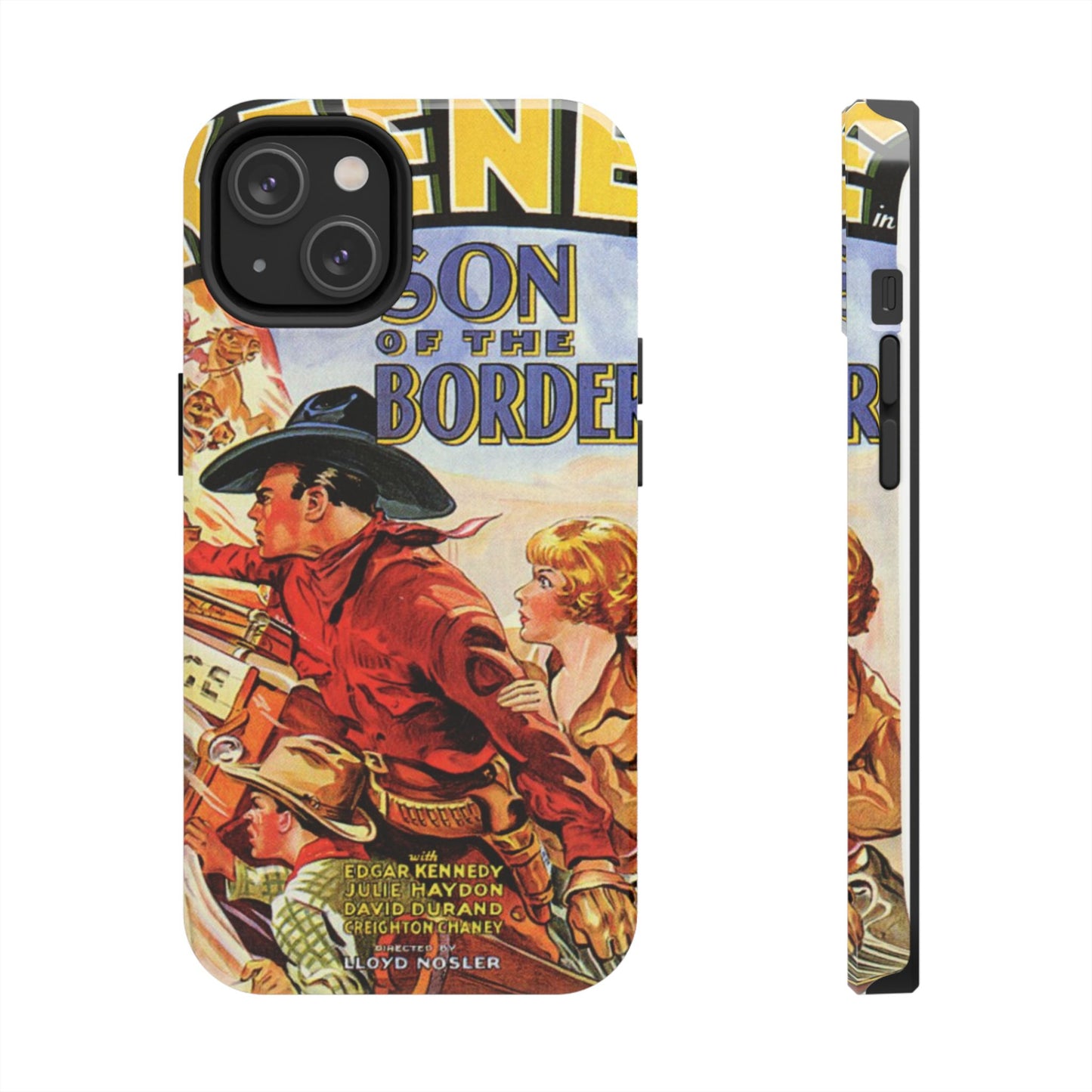 Rustic Heritage Western Tough Phone Cases - Old School Male 