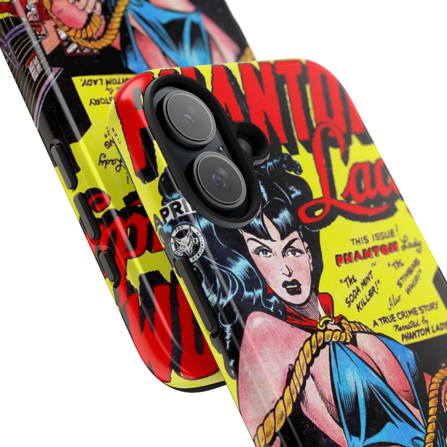 Vintage Phantom Lady Comic Book Phone Cover