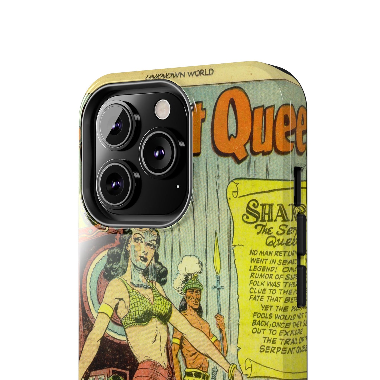 Vintage Serpent Queen Fantasy Comic Phone Case - Old School Male 