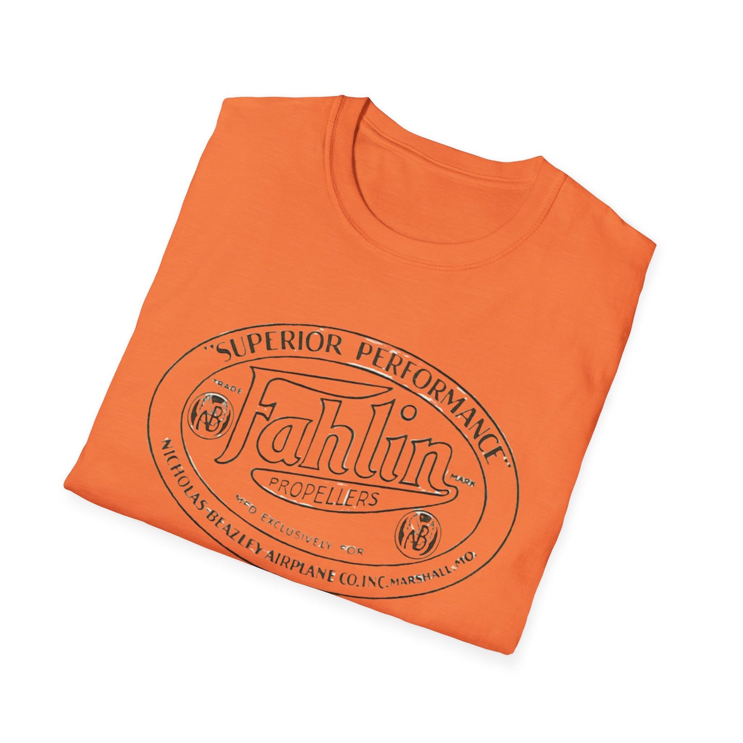 Cool Retro Fahlin Propellor T-Shirt: 100% Cotton, Vintage Vibes, Perfect For Your Weekend Adventures!