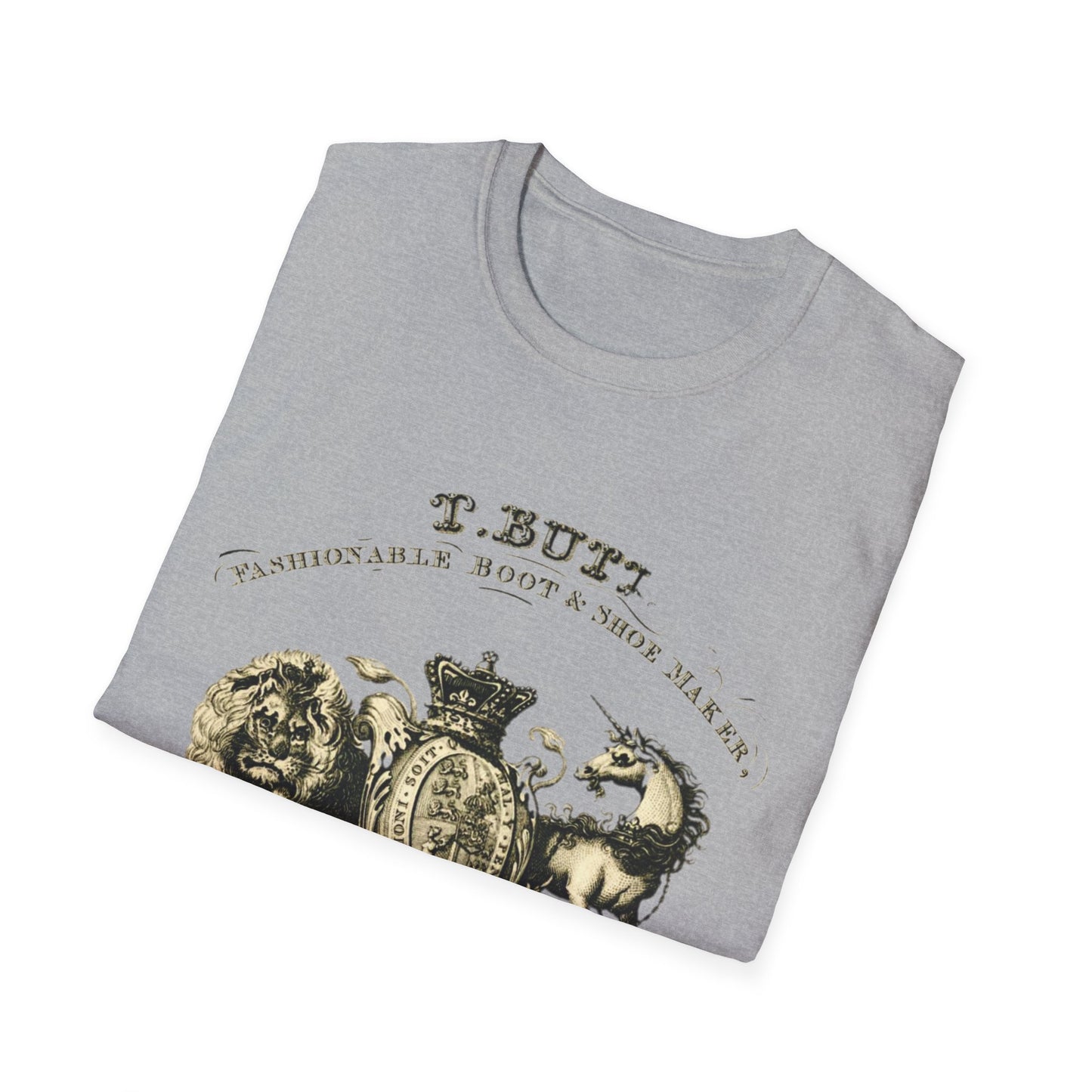 Vintage T Butt Shoemaker T-Shirt - 100% Cotton Retro Unisex Tee for Unique Style Enthusiasts