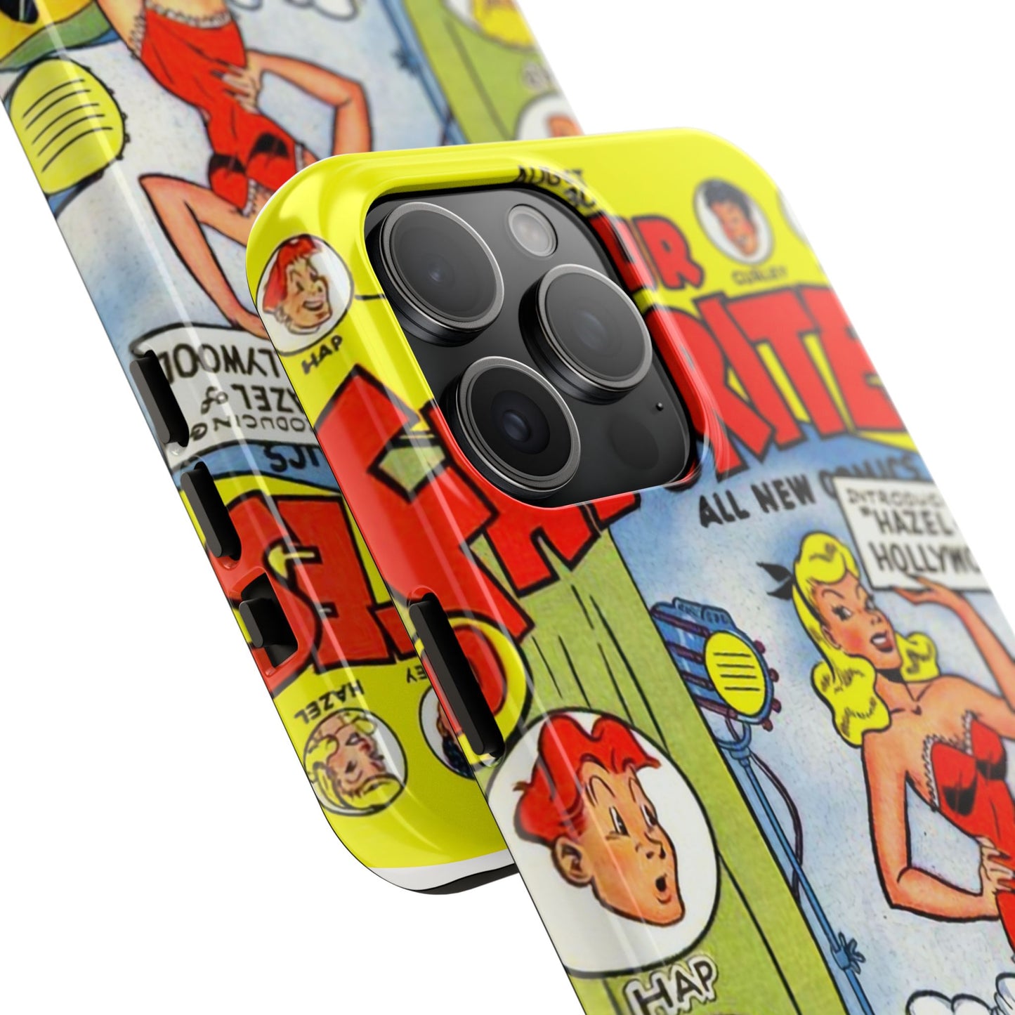 Vintage Comic Book Phone Case - Retro Art Design