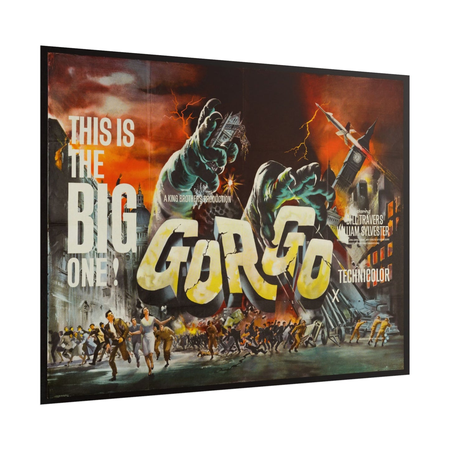 Poster Print - Gorgo Classic Film Poster