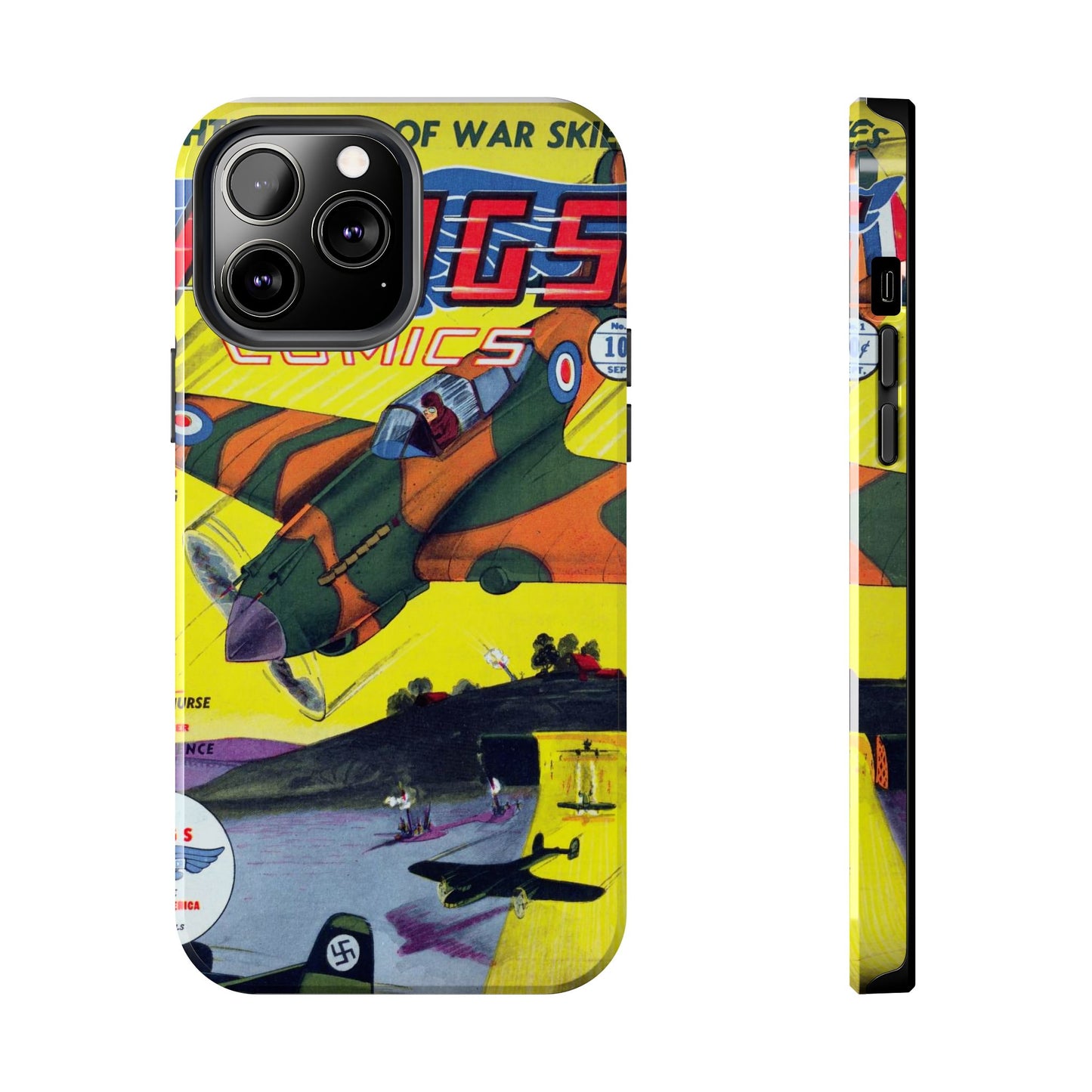 Vintage Comic Book Art Tough Phone Cases - Old School Male 