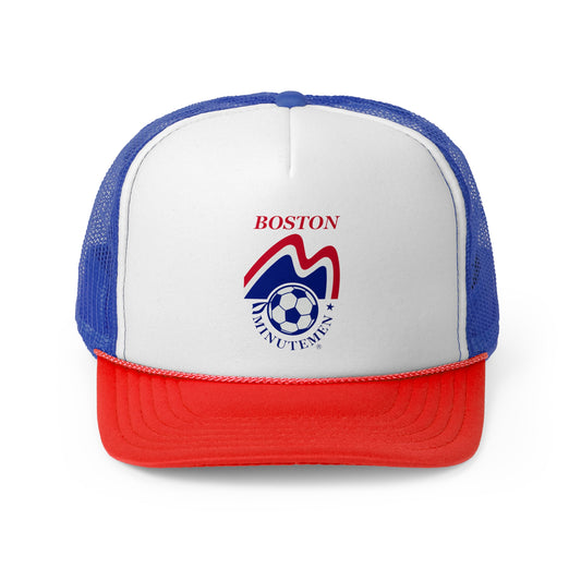 Boston Minutemen NASL Retro Trucker Hat - Old School Male 