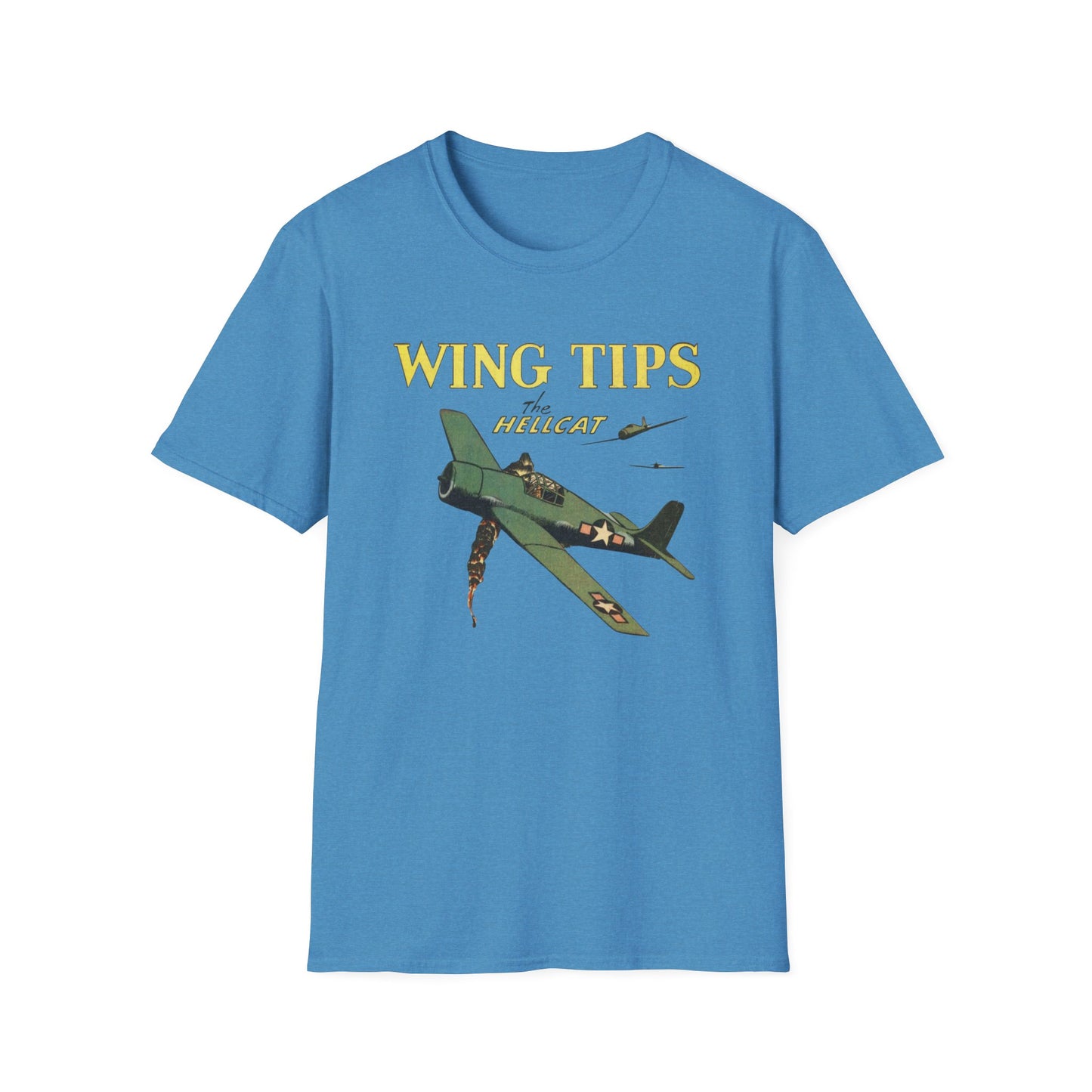 Vintage Aviation T-Shirt - Retro Hellcat Plane Design for Aviation Enthusiasts