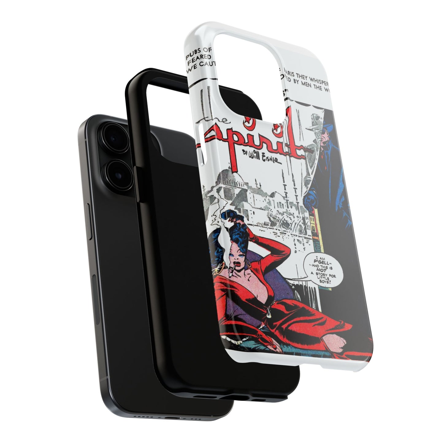 Vintage Spirit Comic Tough Phone Cases for Ultimate Protection