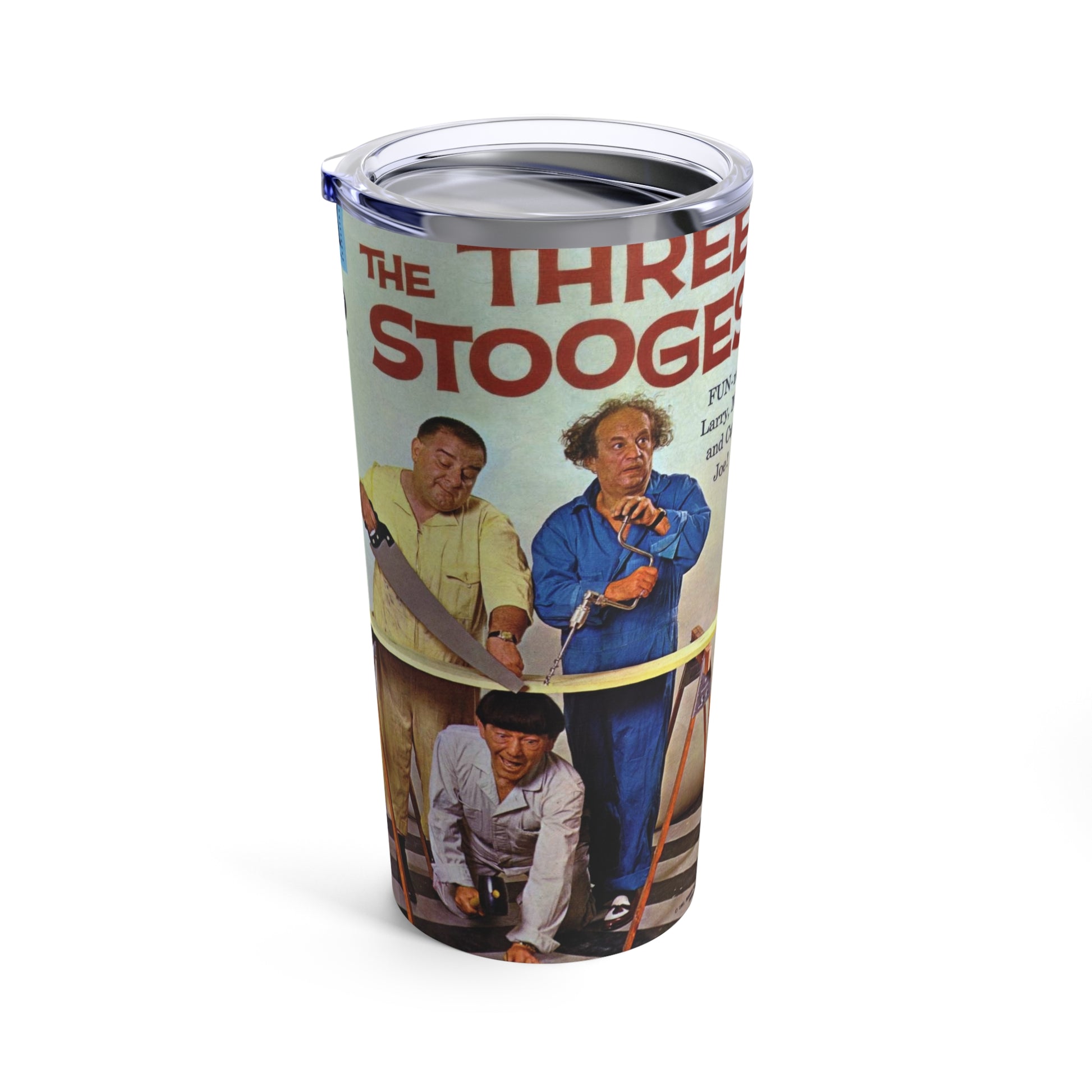 20oz The Three Stooges Insulated Stainless Steel Tumbler - Old School Male 