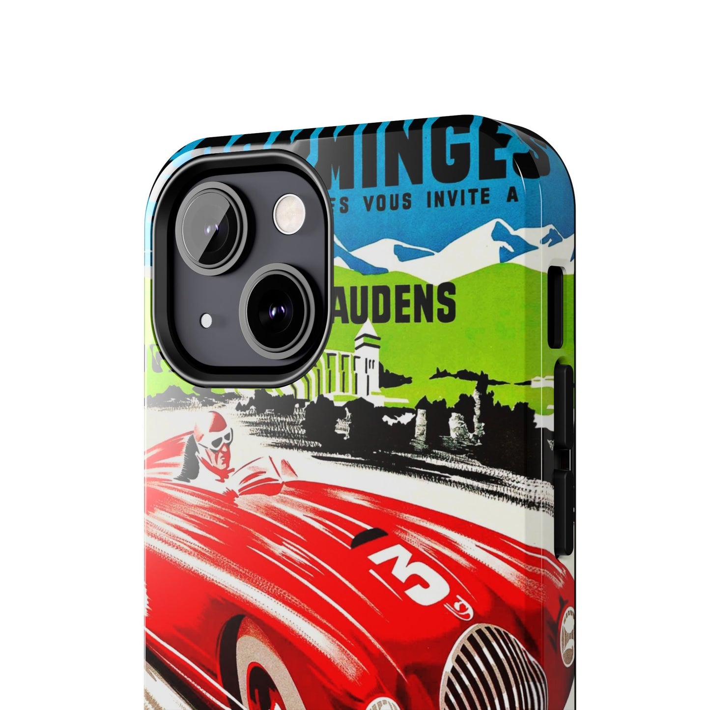 Vintage Racing Tough Phone Cases - Old School Male 