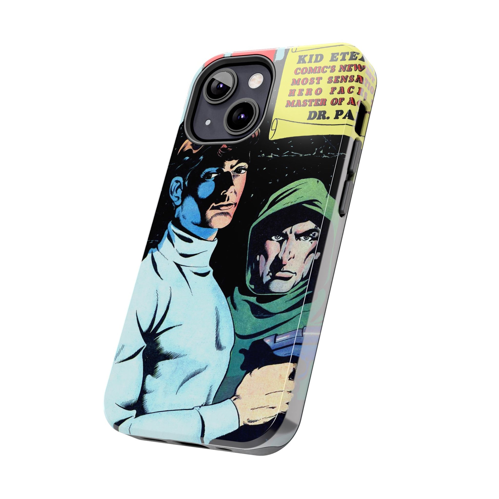 Vintage Comic Book Cover Durable Phone Cases - Old School Male 