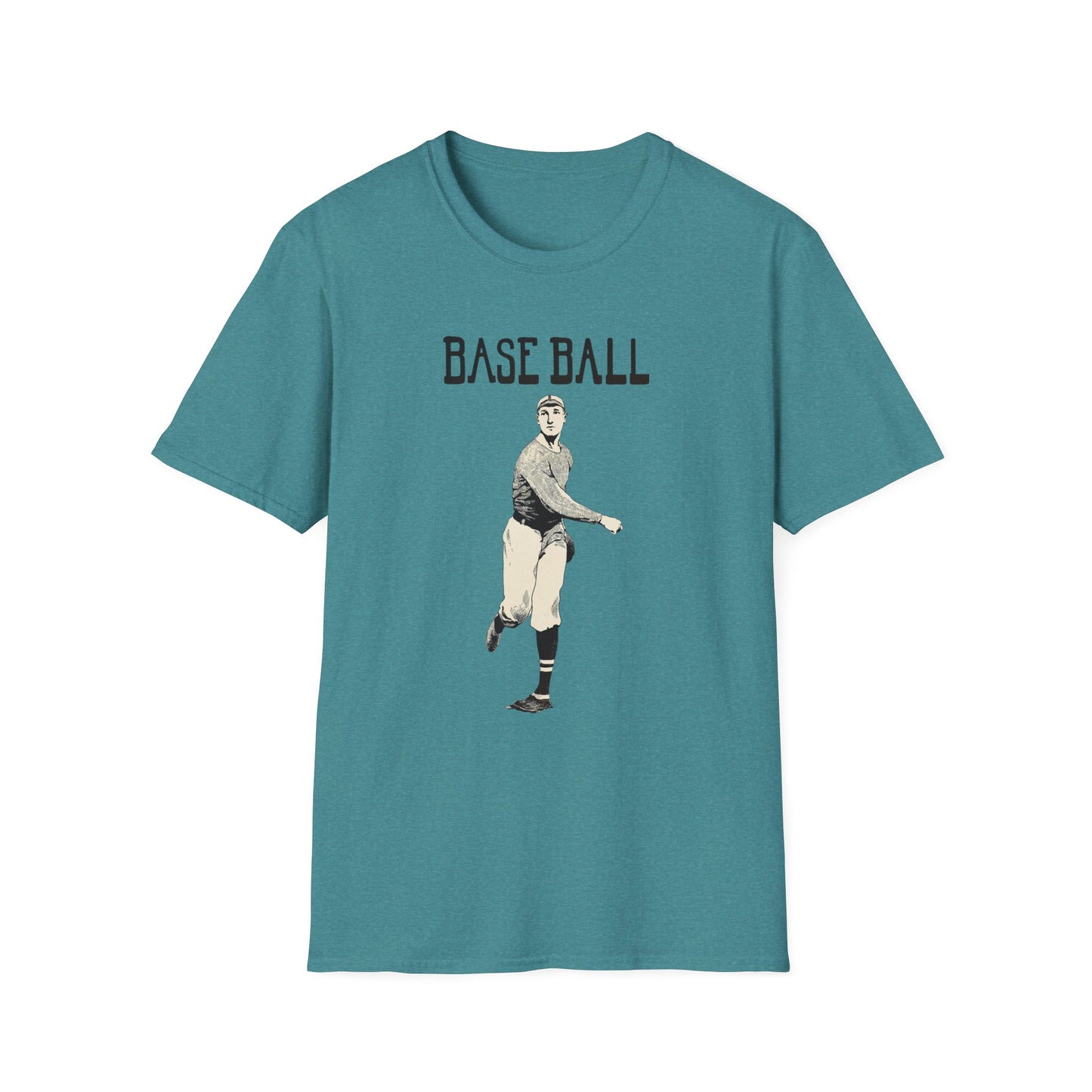 Vintage Baseball Tee - Unisex 100% Ring-Spun Cotton Classic Fit T-Shirt for All Occasions