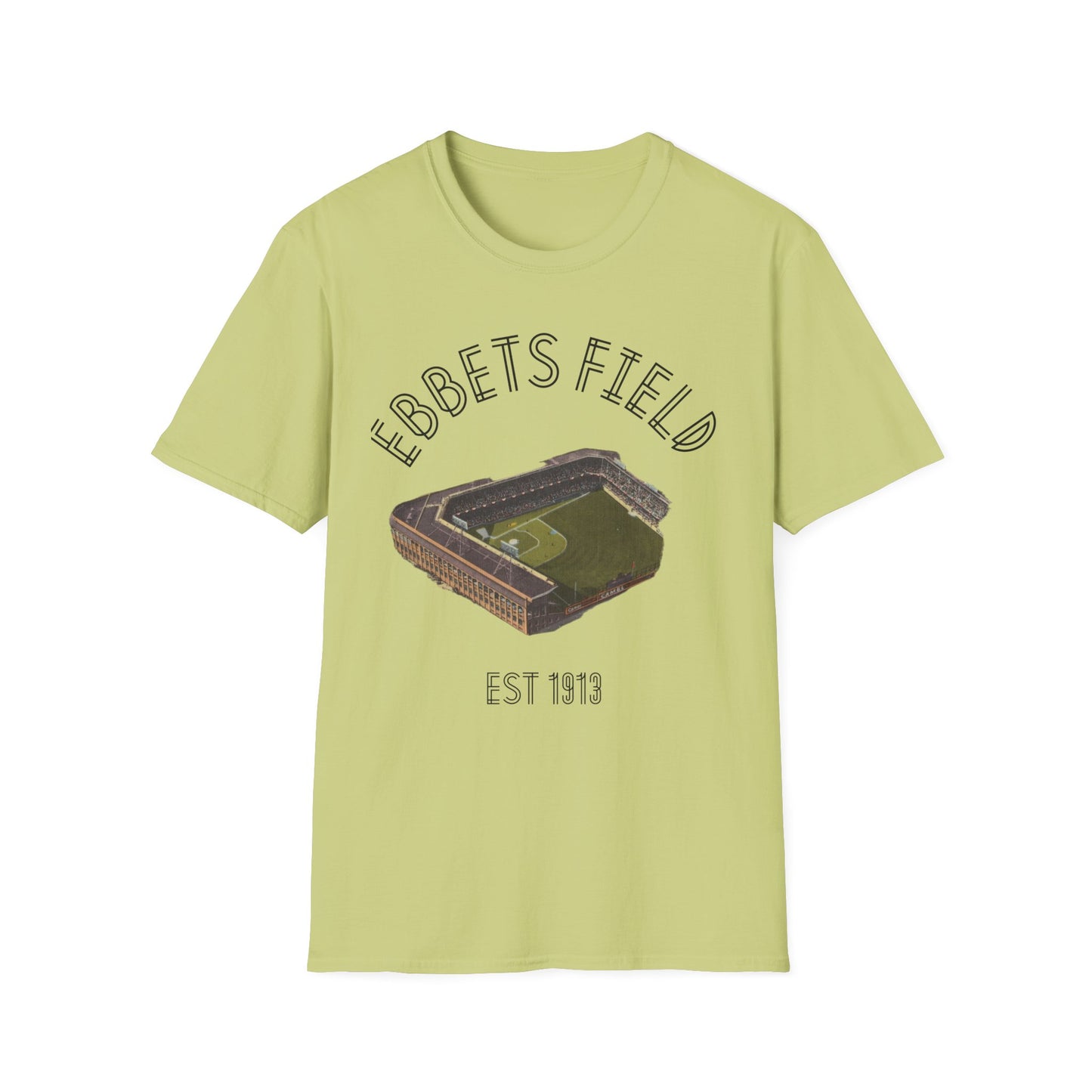 Classic Ebbets Field Retro Baseball Park Tee