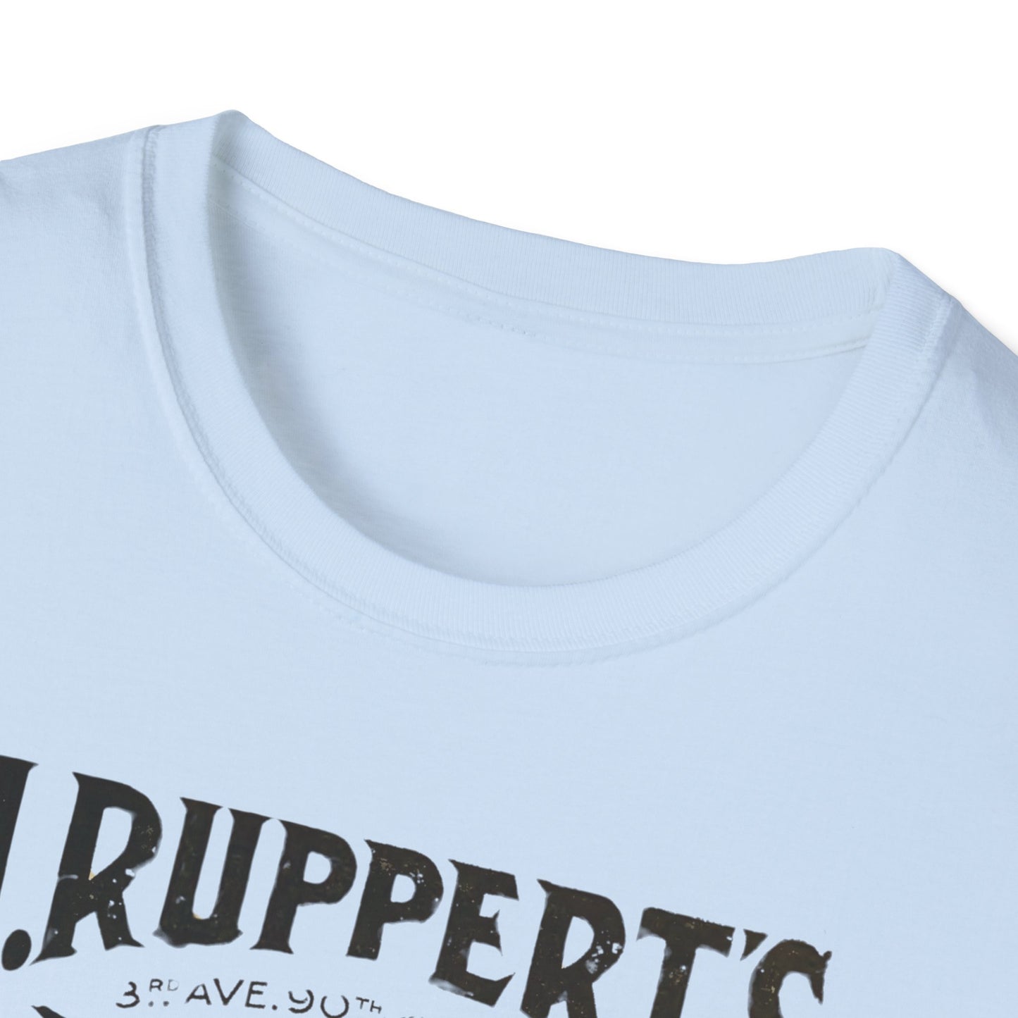 Retro Vintage J Rupperts Brewery T-Shirt - 100% Cotton Classic Fit for Beer Lovers