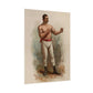 Vintage Champion Pugilist John Sullivan Poster - Old School Male 