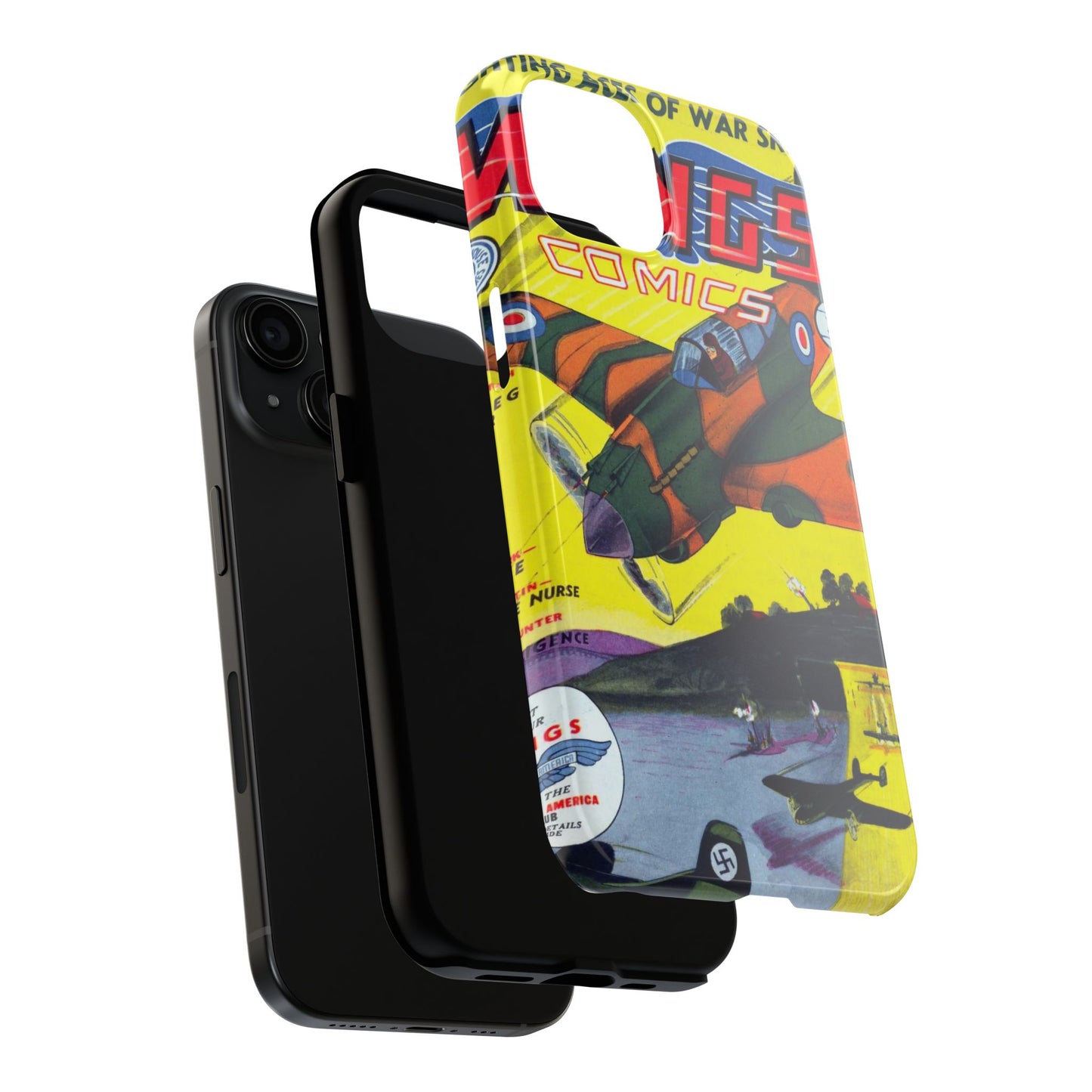 Vintage Comic Book Art Tough Phone Cases