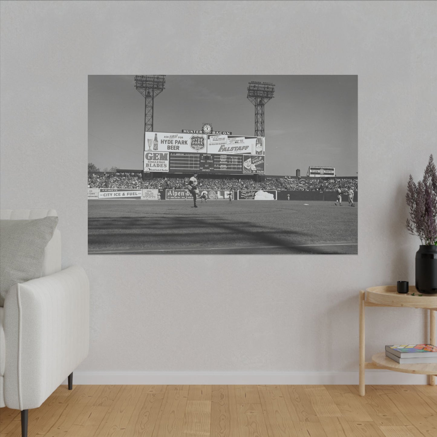 Canvas Print - 1946 World Series at Sportsman's Park