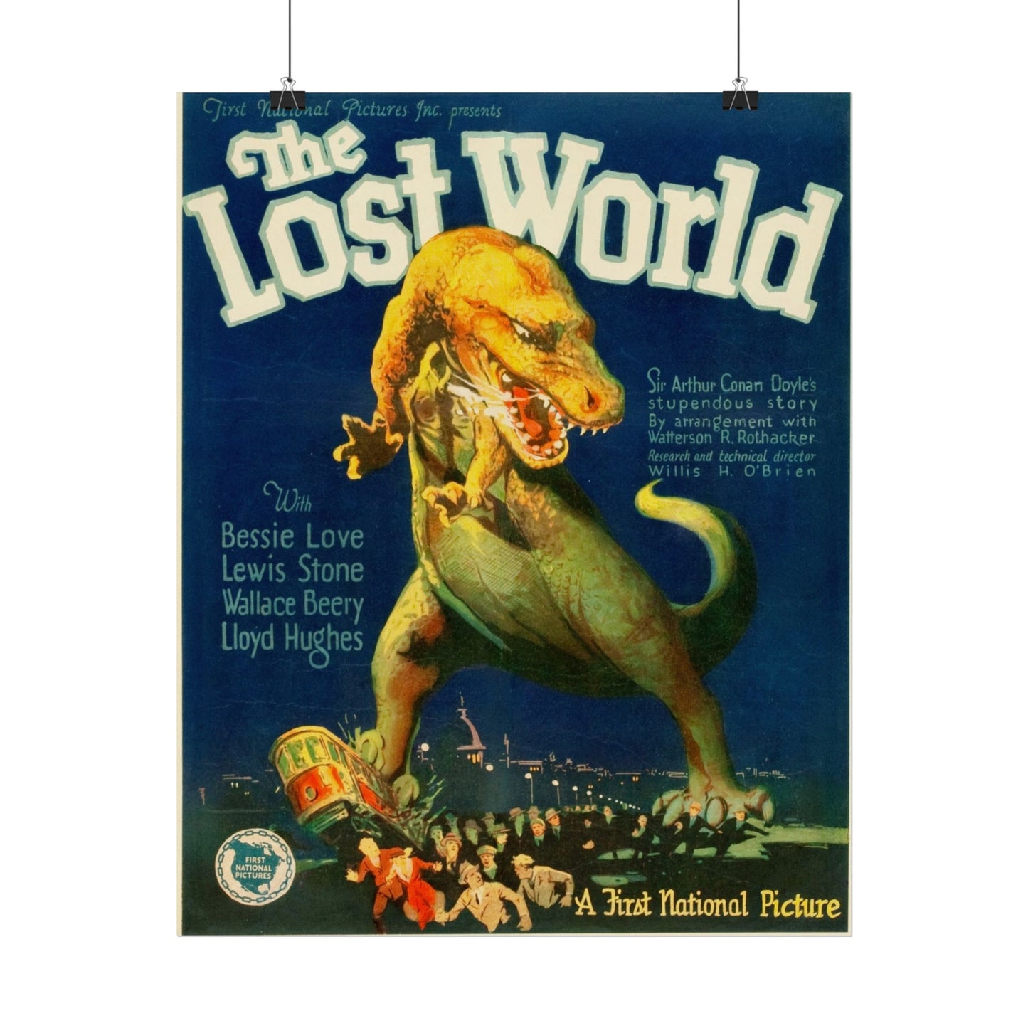 Vintage Lost World Movie Poster - Poster