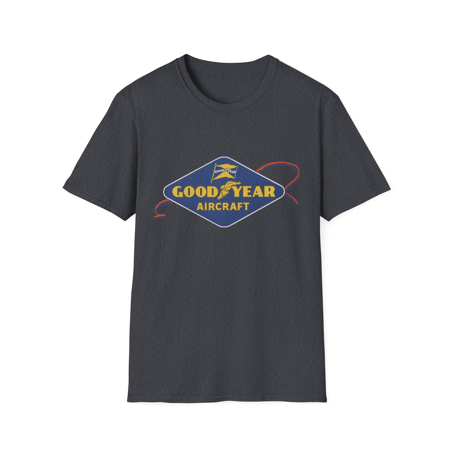 Fly High In Style: Vintage Goodyear Aircraft T-Shirt For Aviation Buffs & Retro Fans!