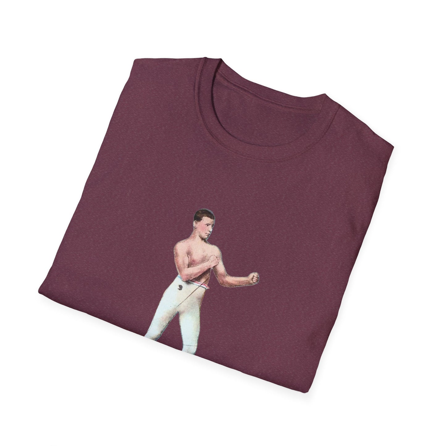 Retro Boxing Champion Unisex Softstyle Tee