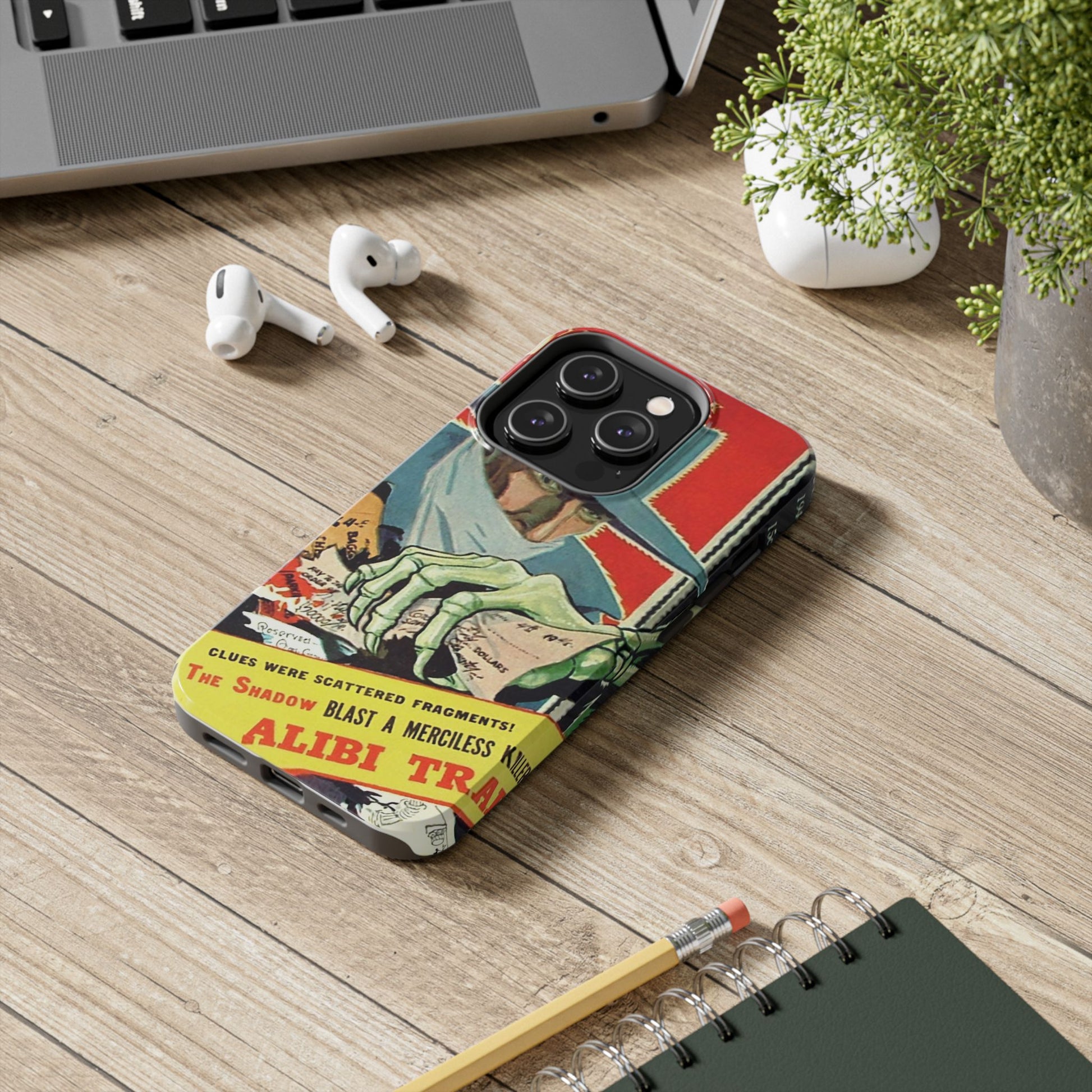 Vintage Comic Art Tough Phone Cases - Old School Male 