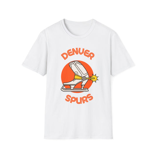 Denver Spurs Unisex Softstyle T-Shirt - Old School Male 