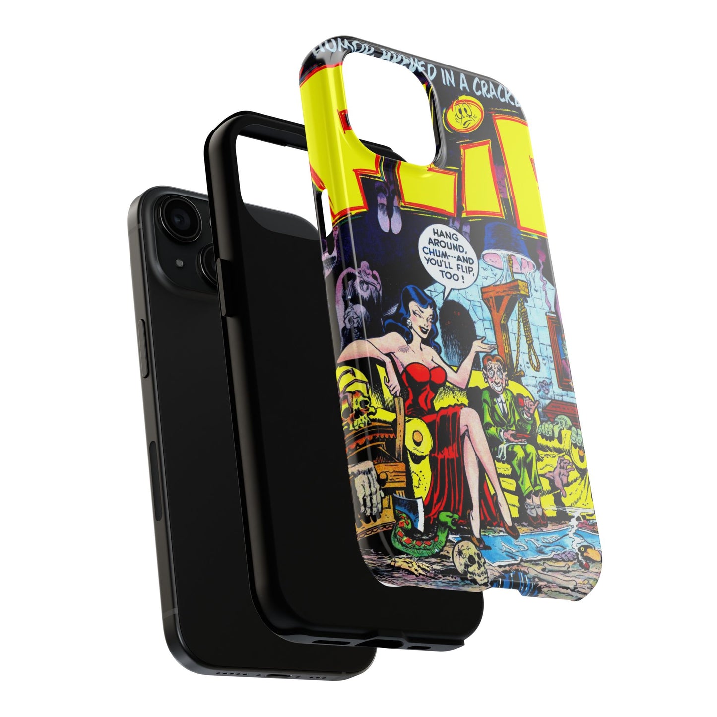 Vintage Comic Book Style Heavy-Duty Phone Cases