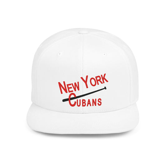 New York Cubans of the Negro League SnapBack Hat - Old School Male 