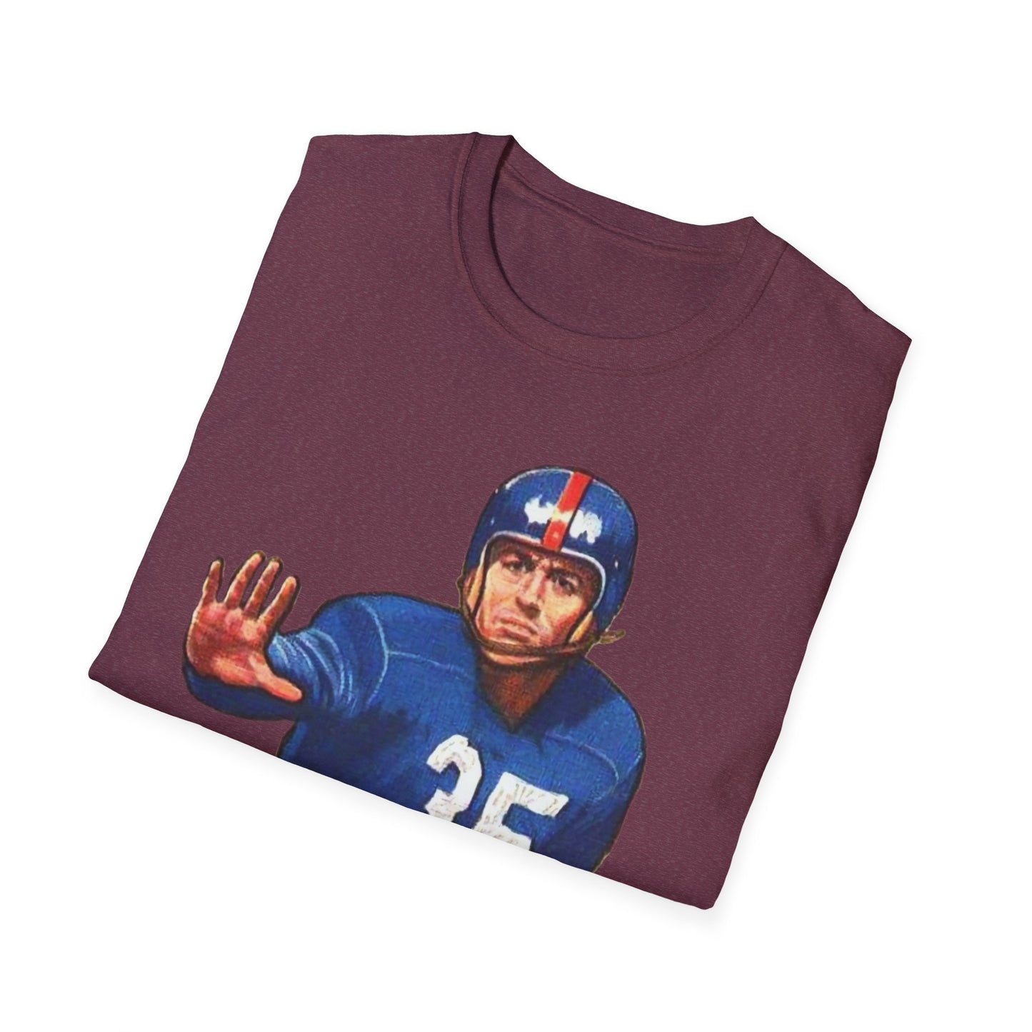 Retro Gene Roberts Football Star Unisex Softstyle Tee