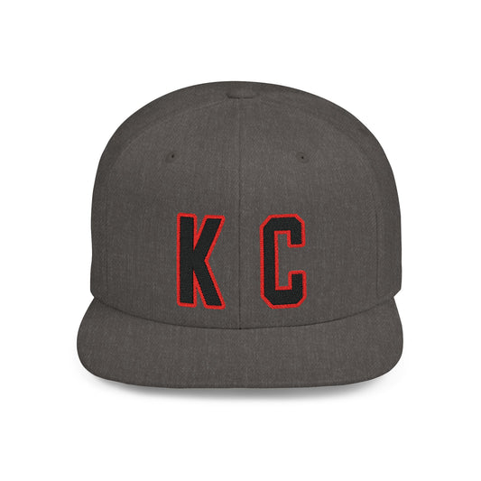 Kansas City Monarchs of the Negro League Flat Bill Snapback - Old School Male 