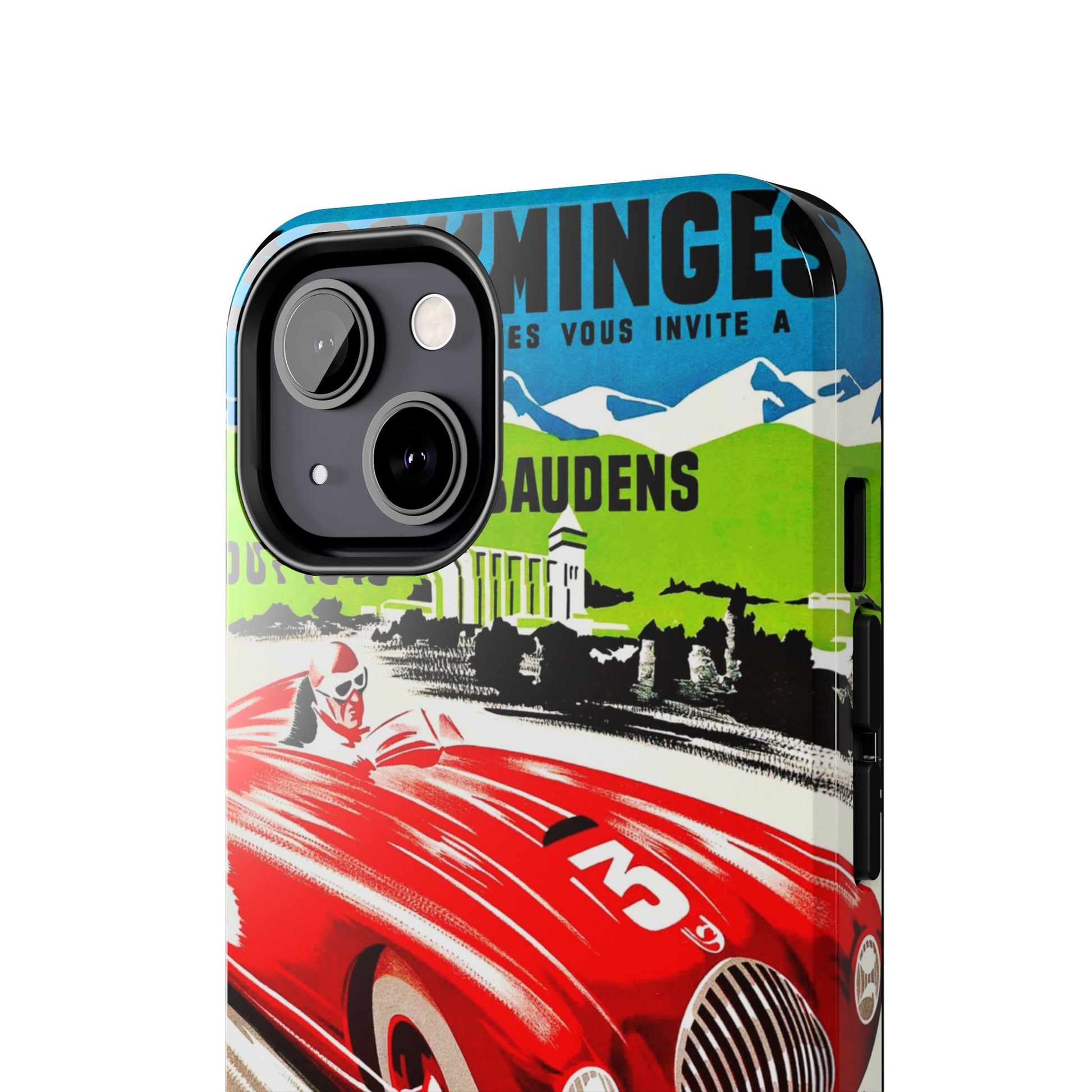 Vintage Racing Tough Phone Cases - Old School Male 