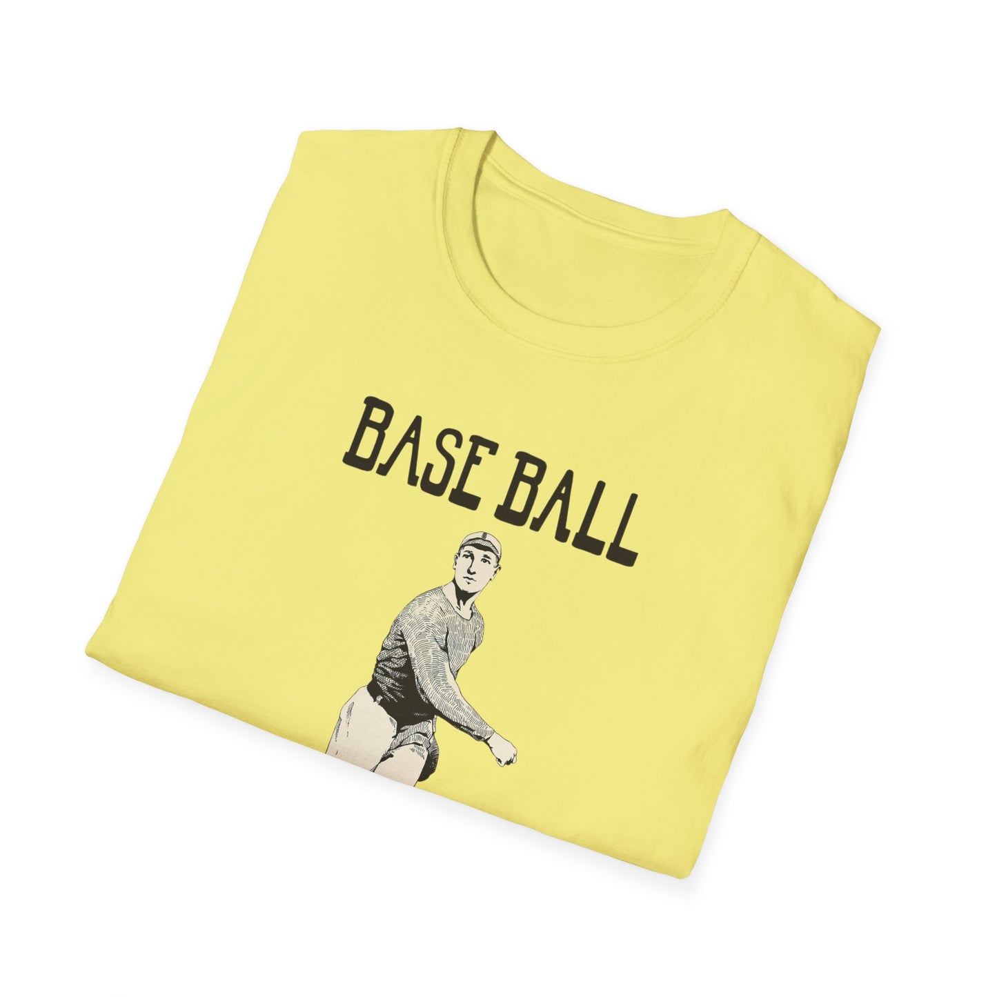 Vintage Baseball Tee - Unisex 100% Ring-Spun Cotton Classic Fit T-Shirt for All Occasions