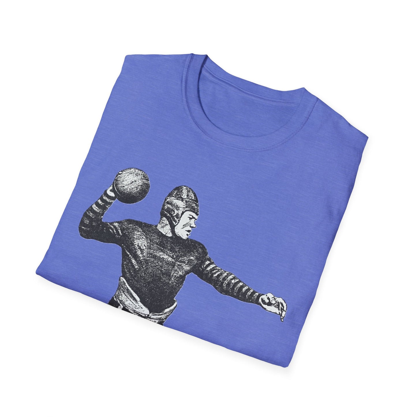 Retro Brick Muller Football Player Tee