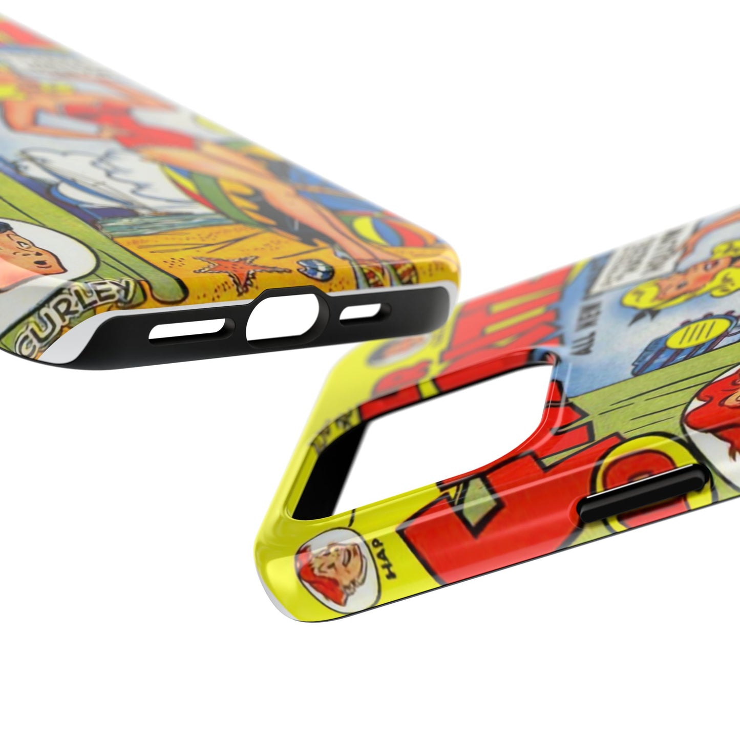 Vintage Comic Book Phone Case - Retro Art Design