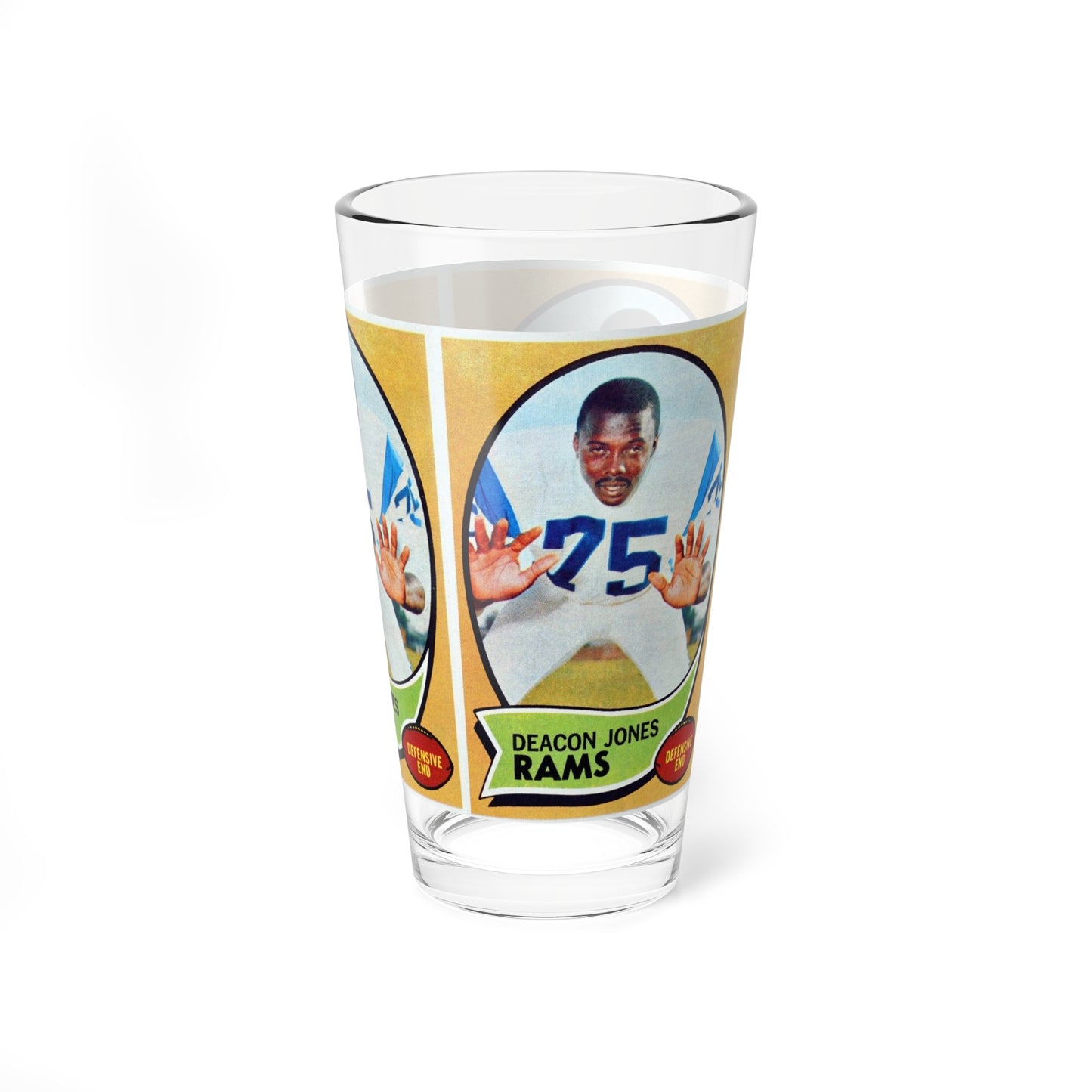 Retro Deacon Jones 16oz Multi-Use Pint Glass